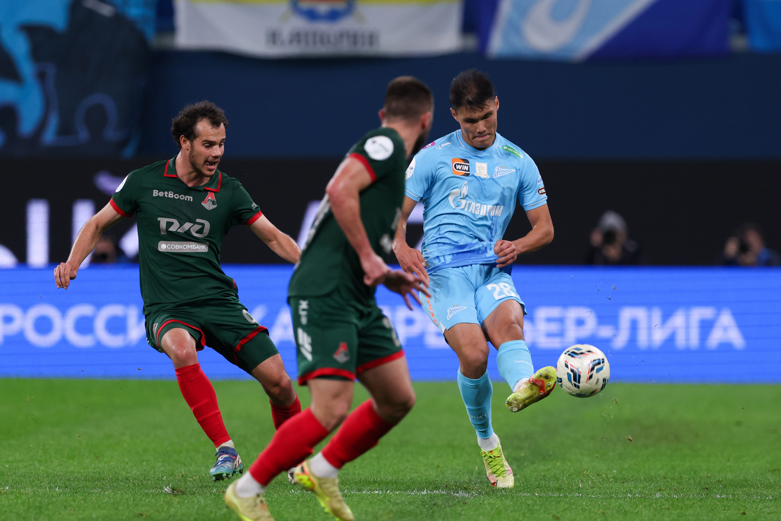ФК «Зенит» — ФК «Локомотив» 14 тур РПЛ 01.11.2025. Спортивный и репортажный фотограф Антон Тереханов