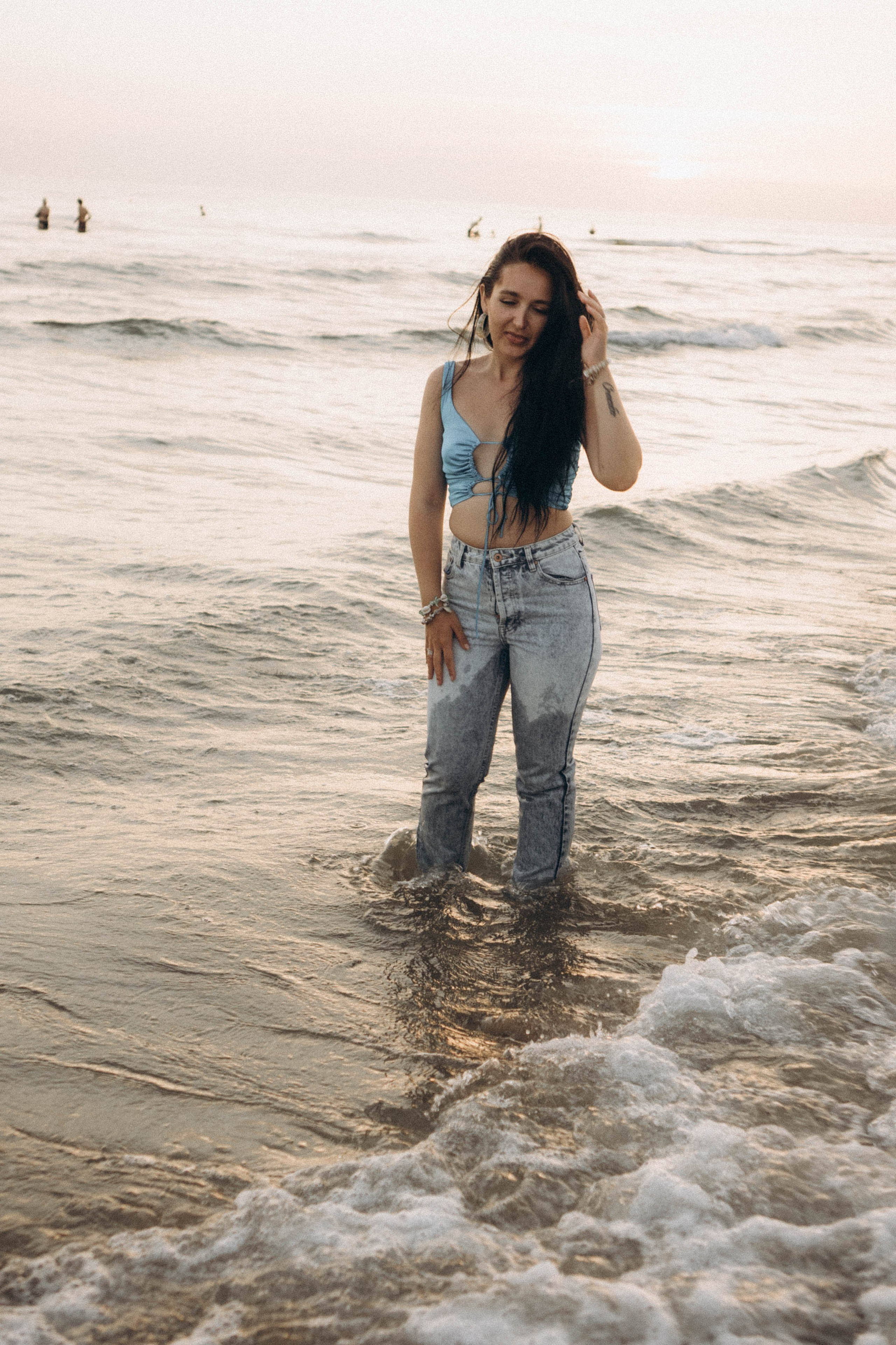 Июльский вечер на берегу черного моря. Профессиональный фотограф, Санкт-Петербург — Виктория Богомолова