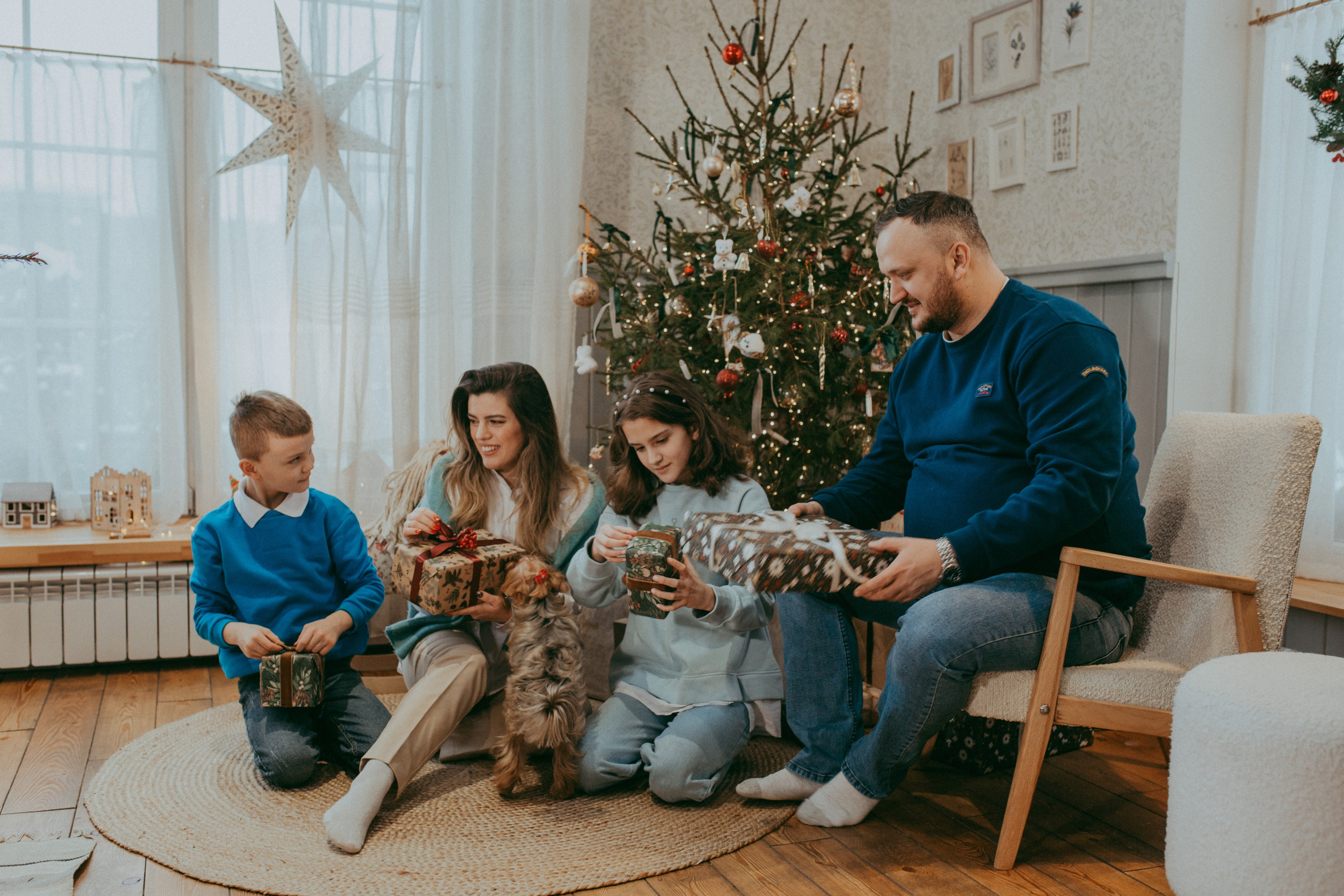 Дача Новый Год. Семейный фотограф Санкт-Петербург Елена Корытцева