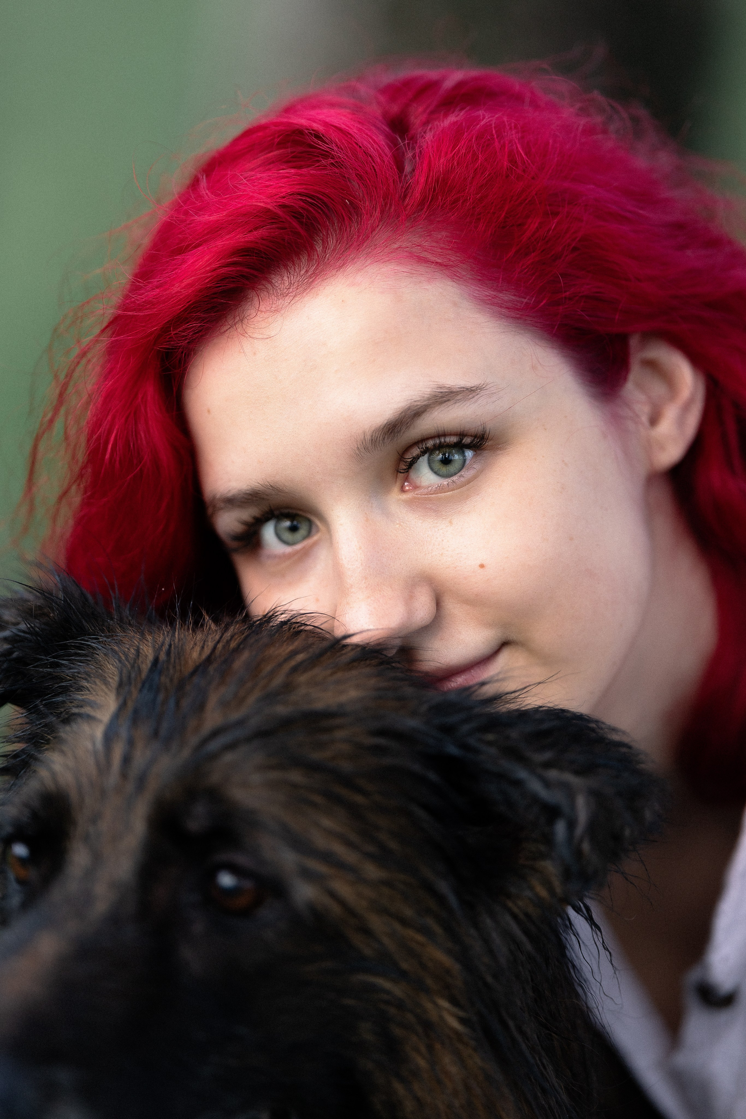 Алена, Фанни и Фрея. Фотограф и видеограф анималист Аганина Дарья