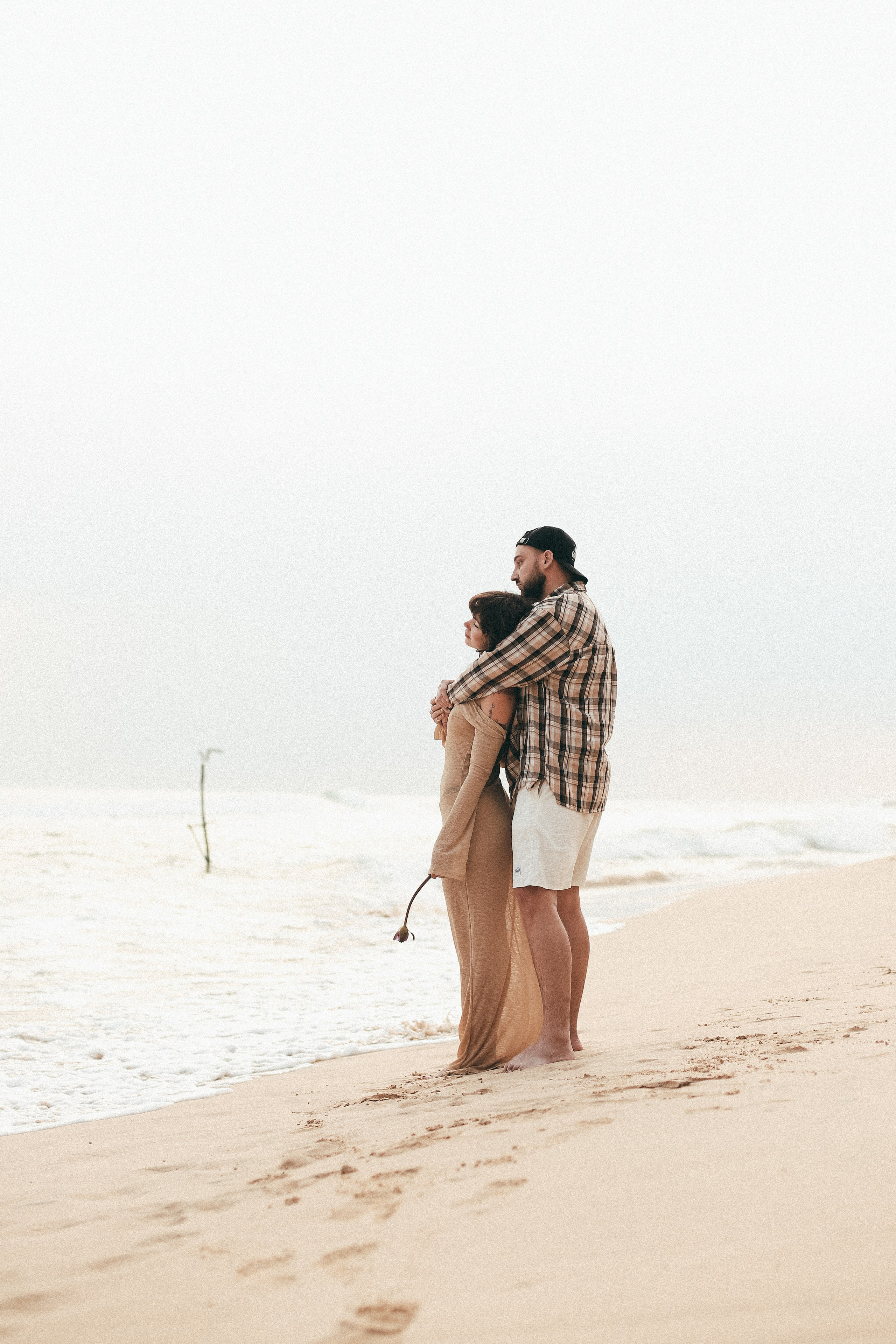 Коконат пляж. Фотограф на Шри-Ланке