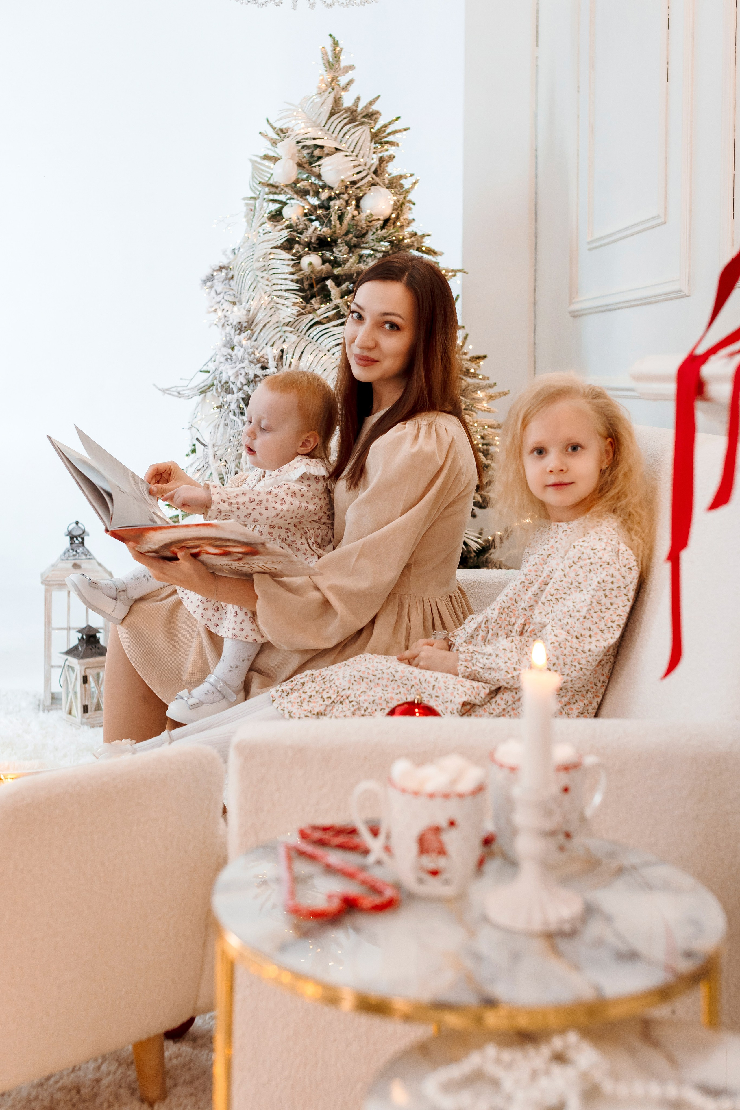 Люба с дочами. Свадебный и семейный фотограф в Каспийске Алёна Нурмагомедова
