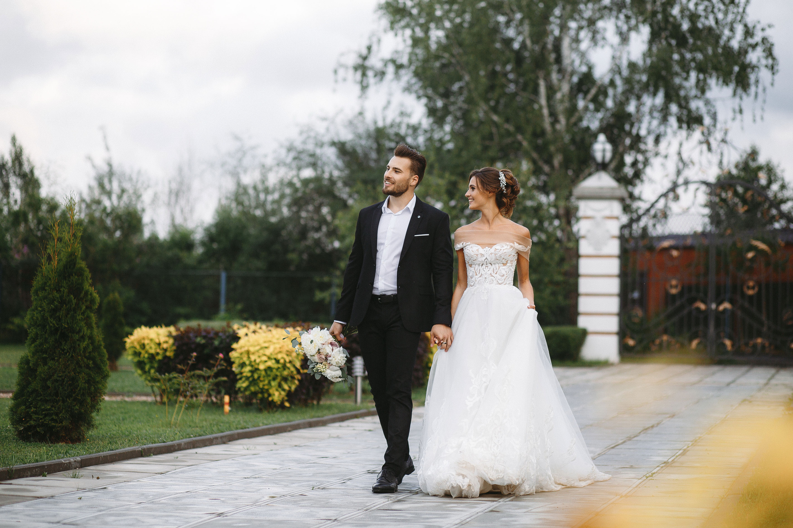 Свадебная фотосессия в резиденции Шеносо (Красногорск)