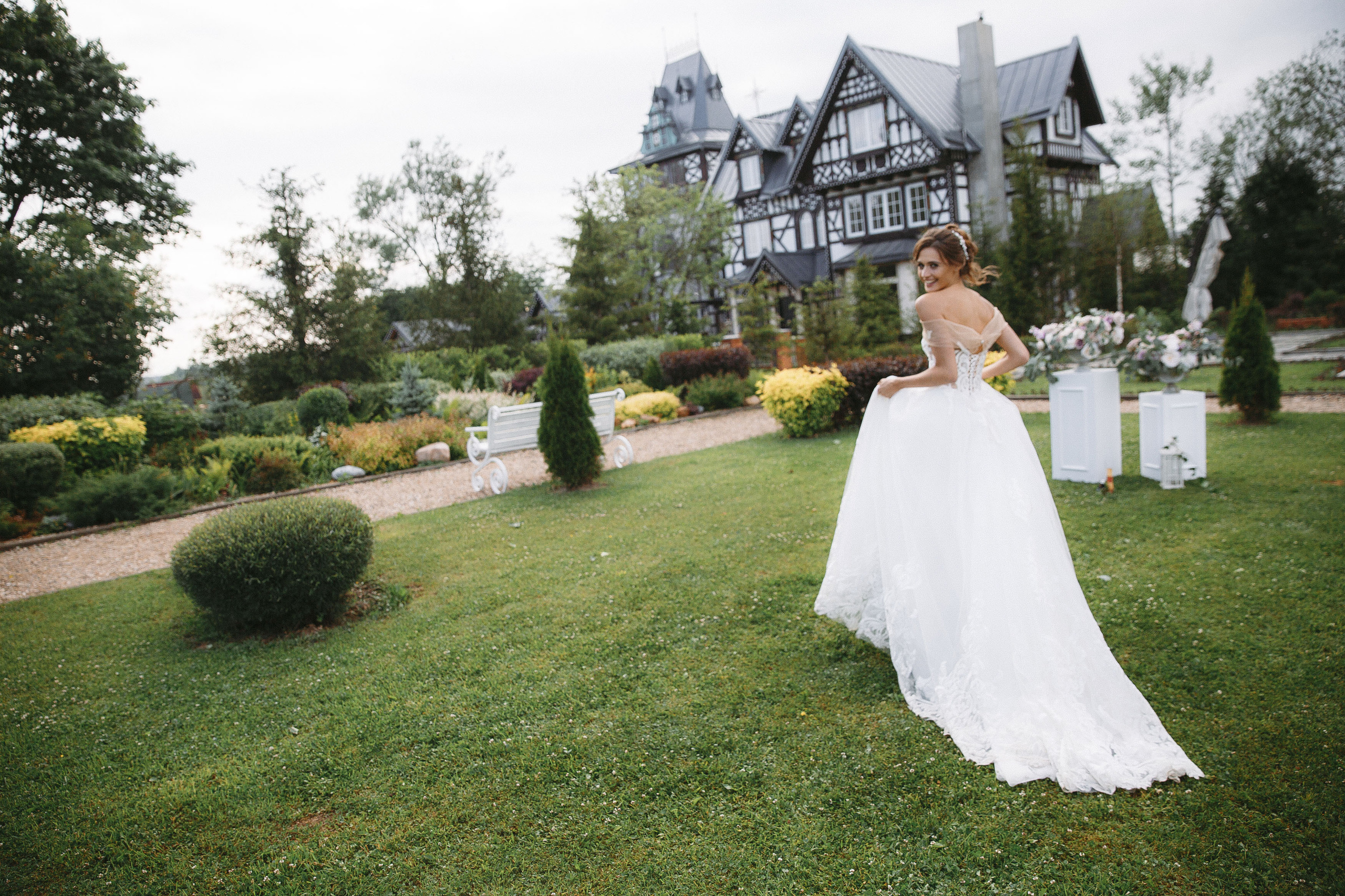 Свадебная фотосессия в резиденции Шеносо (Красногорск)