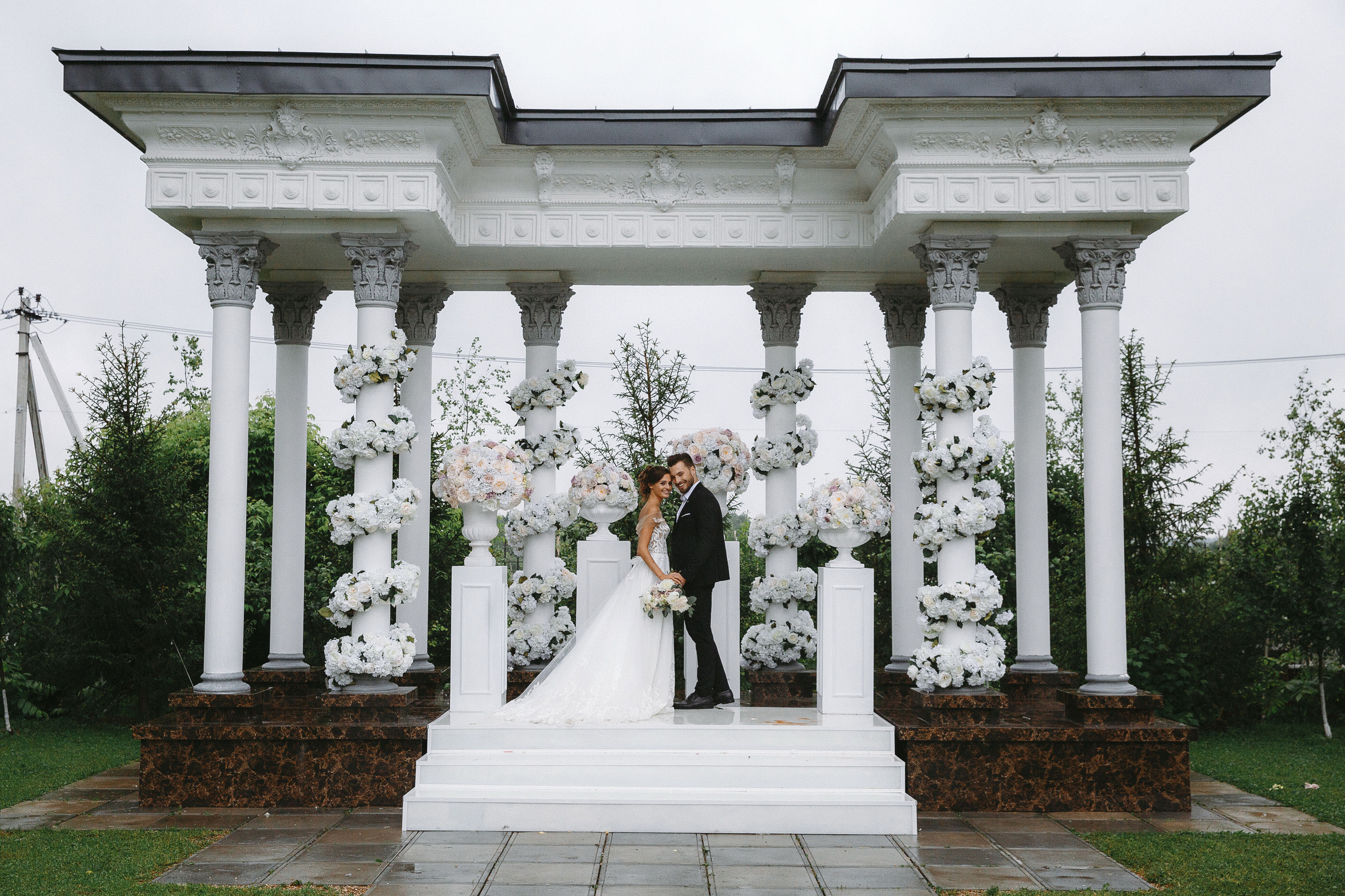 Свадебная фотосессия в резиденции Шеносо (Красногорск)