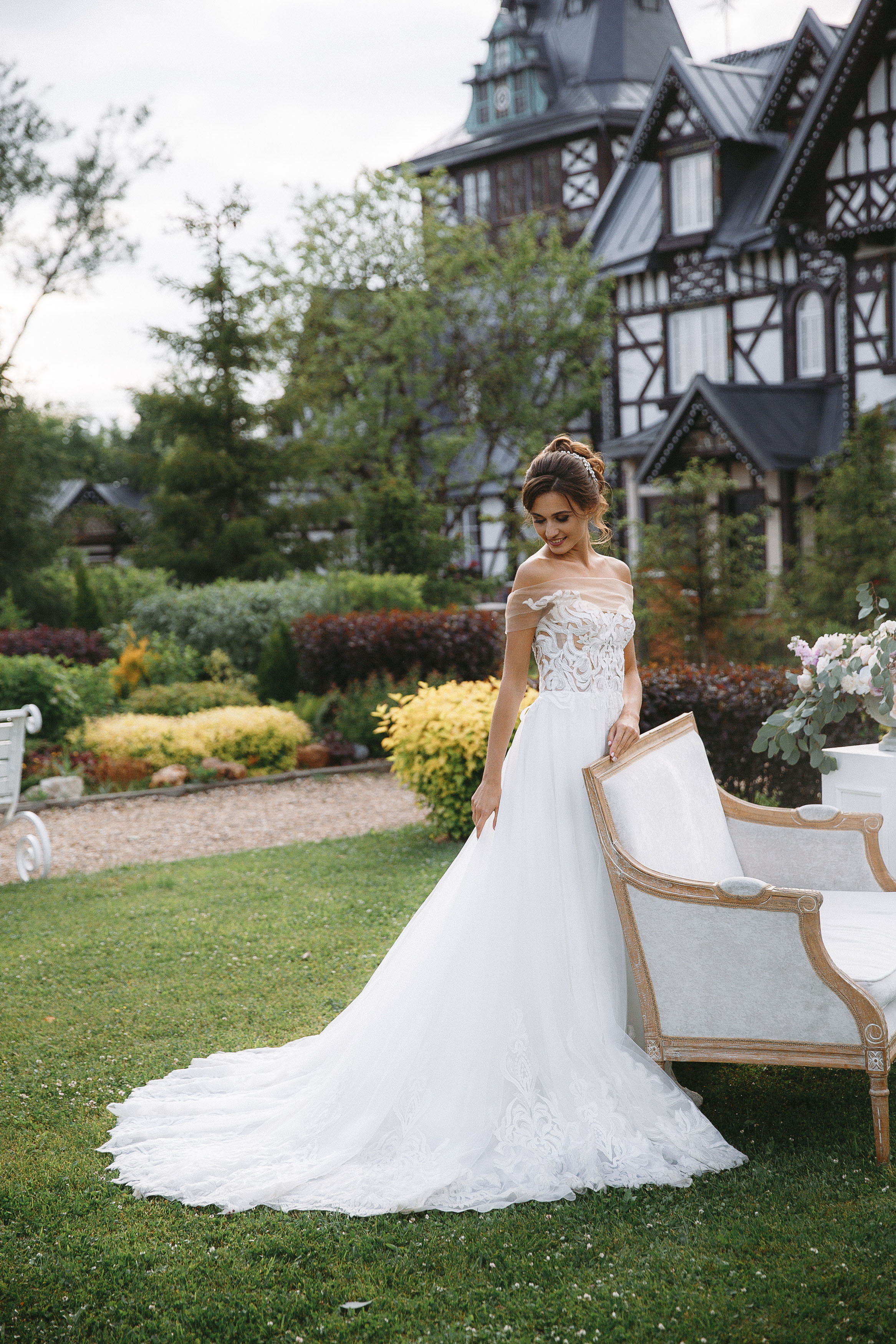 Свадебная фотосессия в резиденции Шеносо (Красногорск)