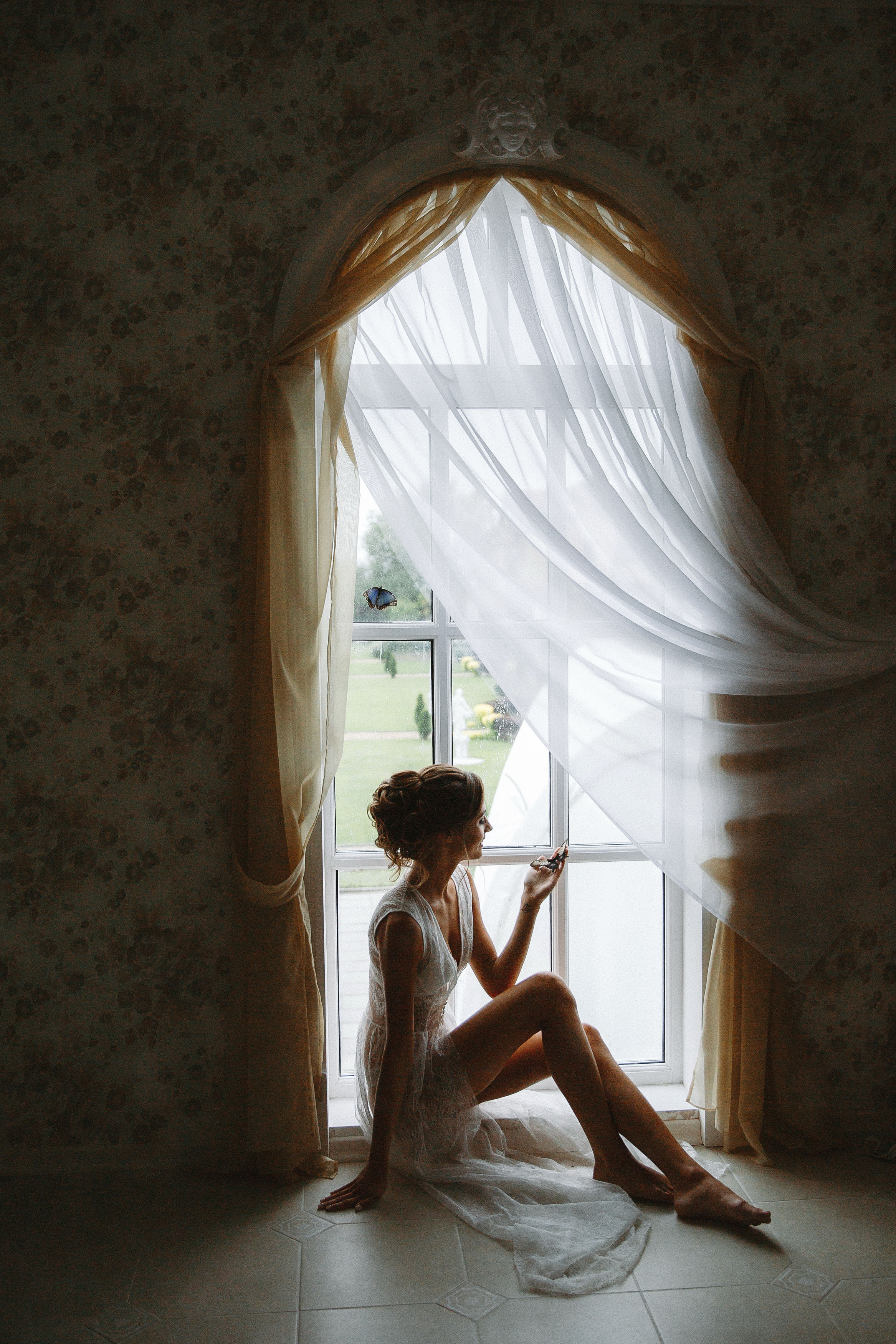 Свадебная фотосессия в резиденции Шеносо (Красногорск)