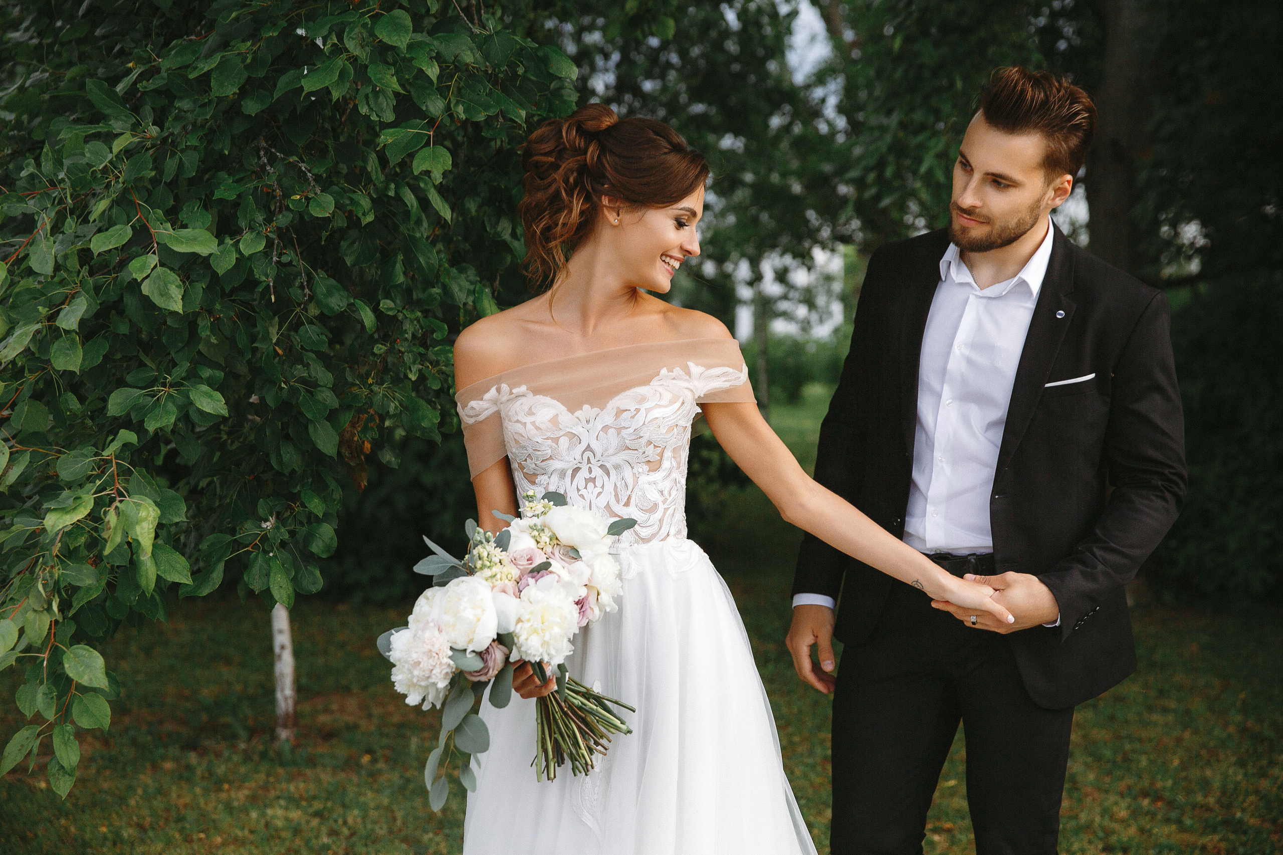 Свадебная фотосессия в резиденции Шеносо (Красногорск)