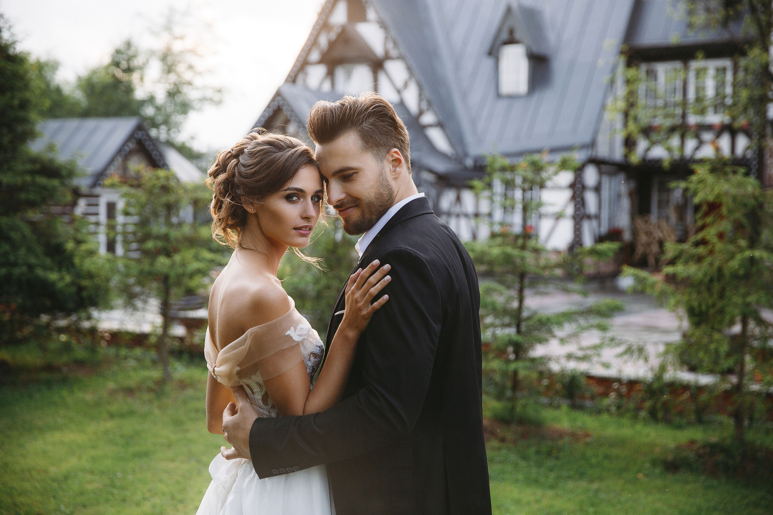 Свадебная фотосессия в резиденции Шеносо (Красногорск)