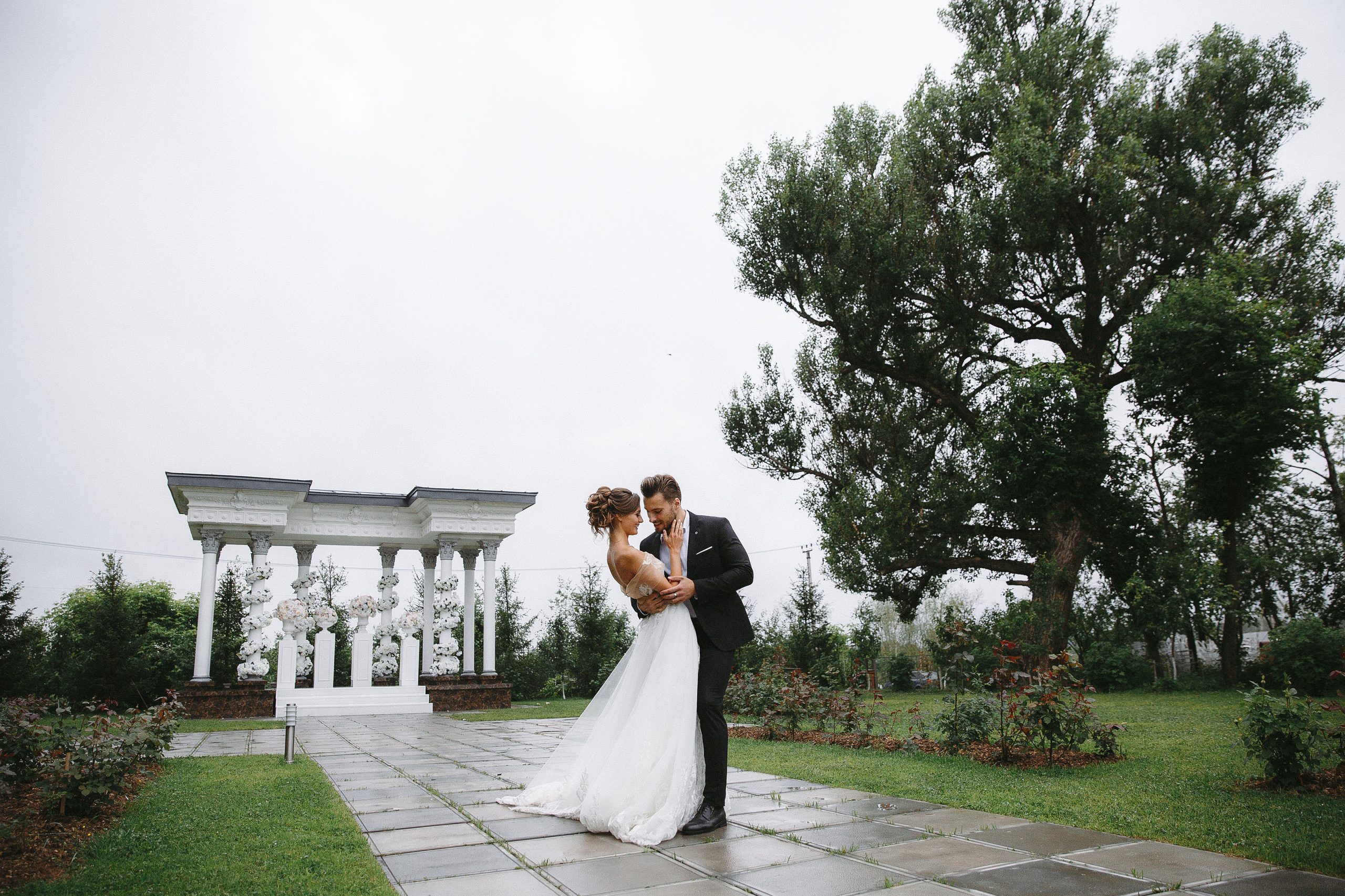 Свадебная фотосессия в резиденции Шеносо (Красногорск)