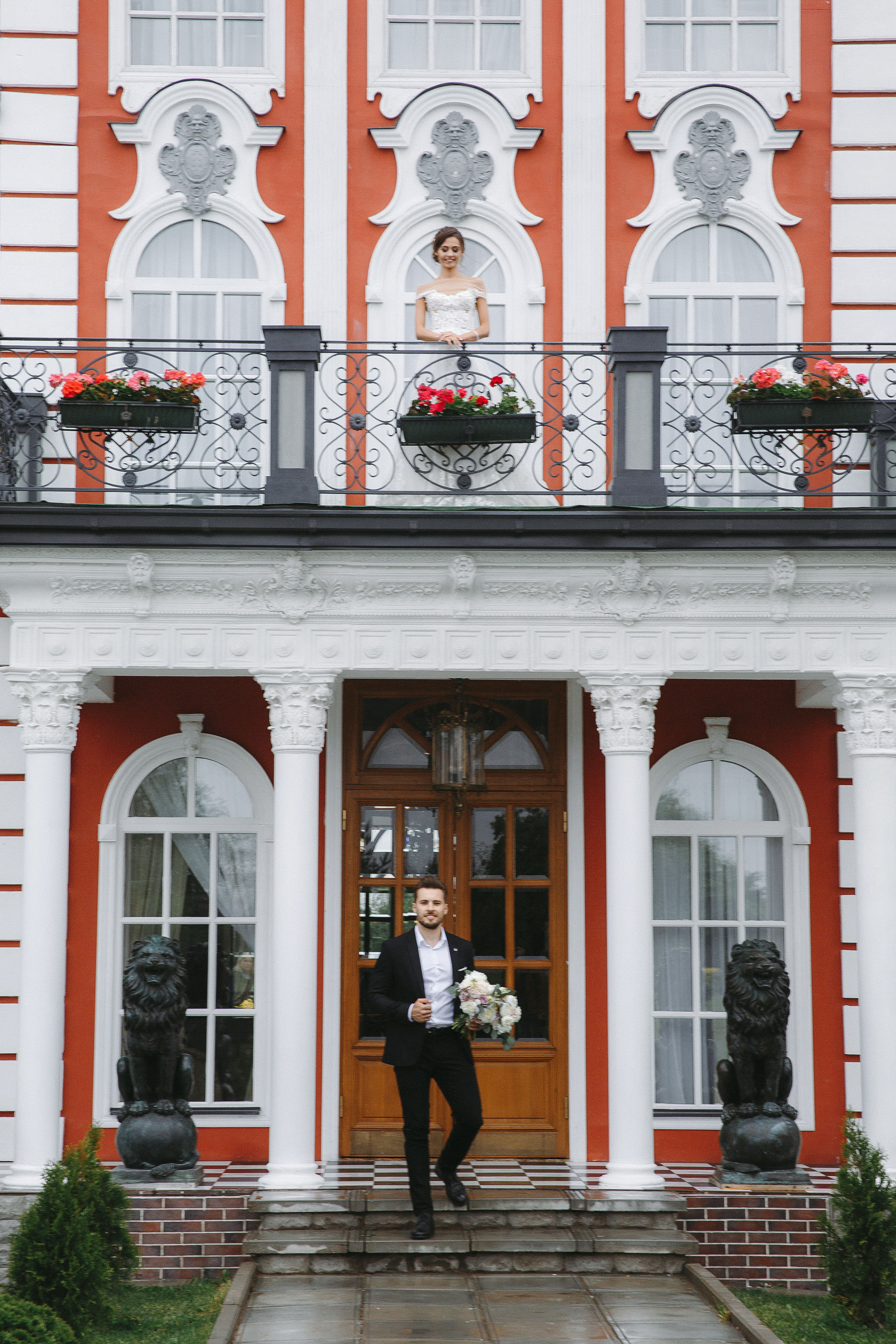 Свадебная фотосессия в резиденции Шеносо (Красногорск)