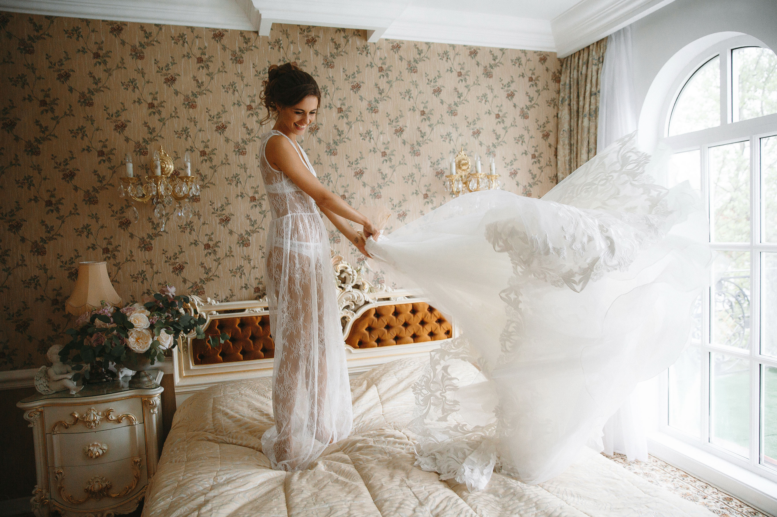 Свадебная фотосессия в резиденции Шеносо (Красногорск)