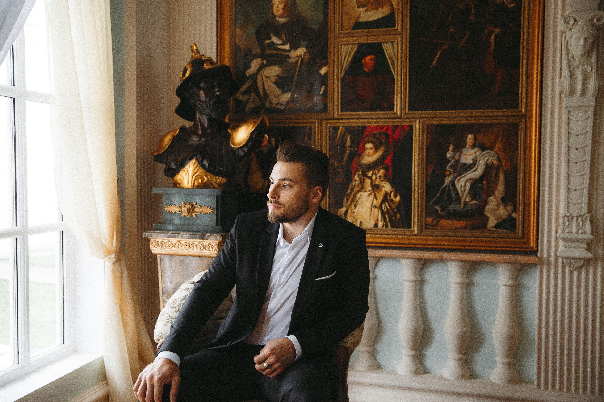 Свадебная фотосессия в резиденции Шеносо (Красногорск)