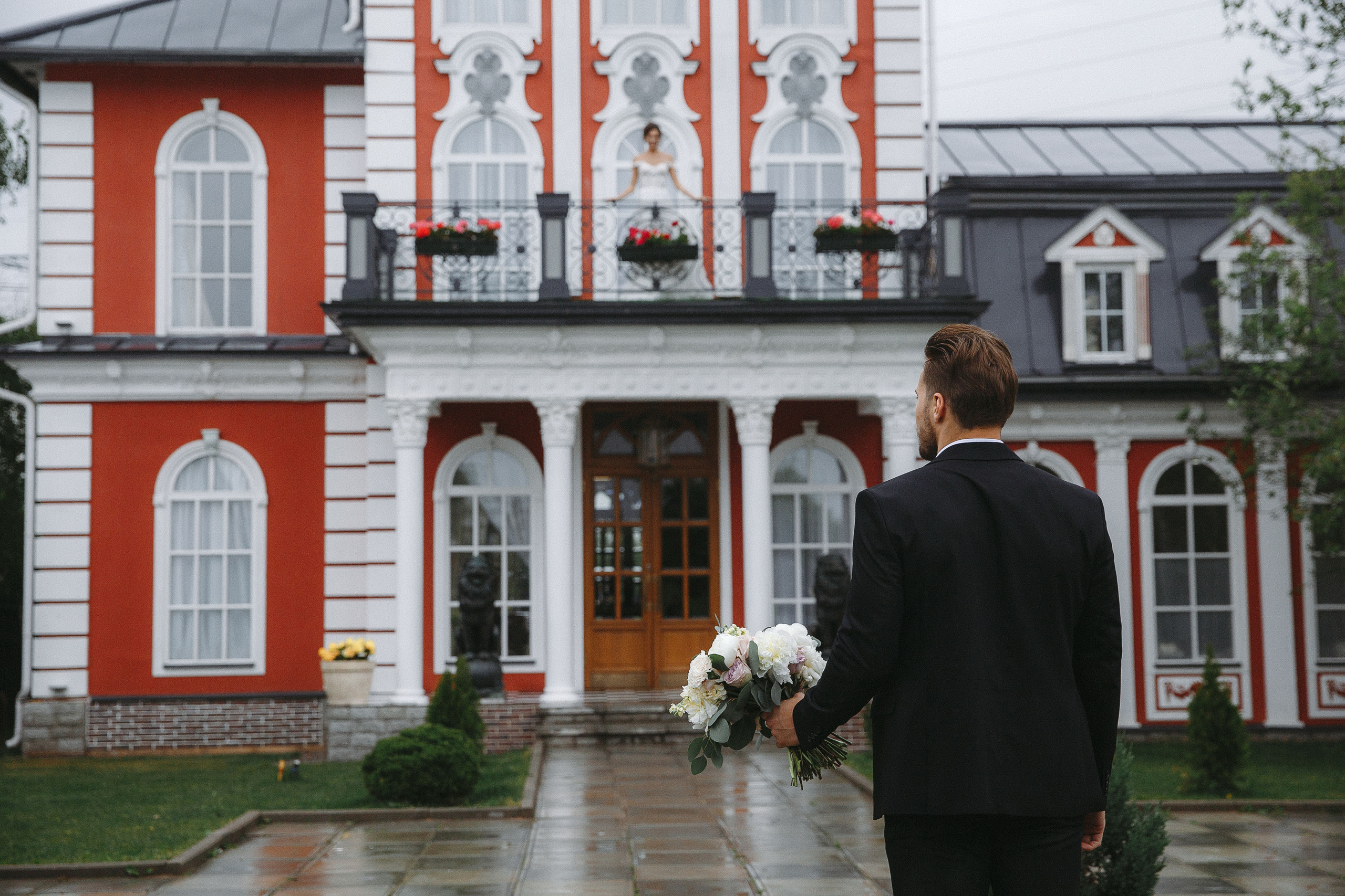 Свадебная фотосессия в резиденции Шеносо (Красногорск)