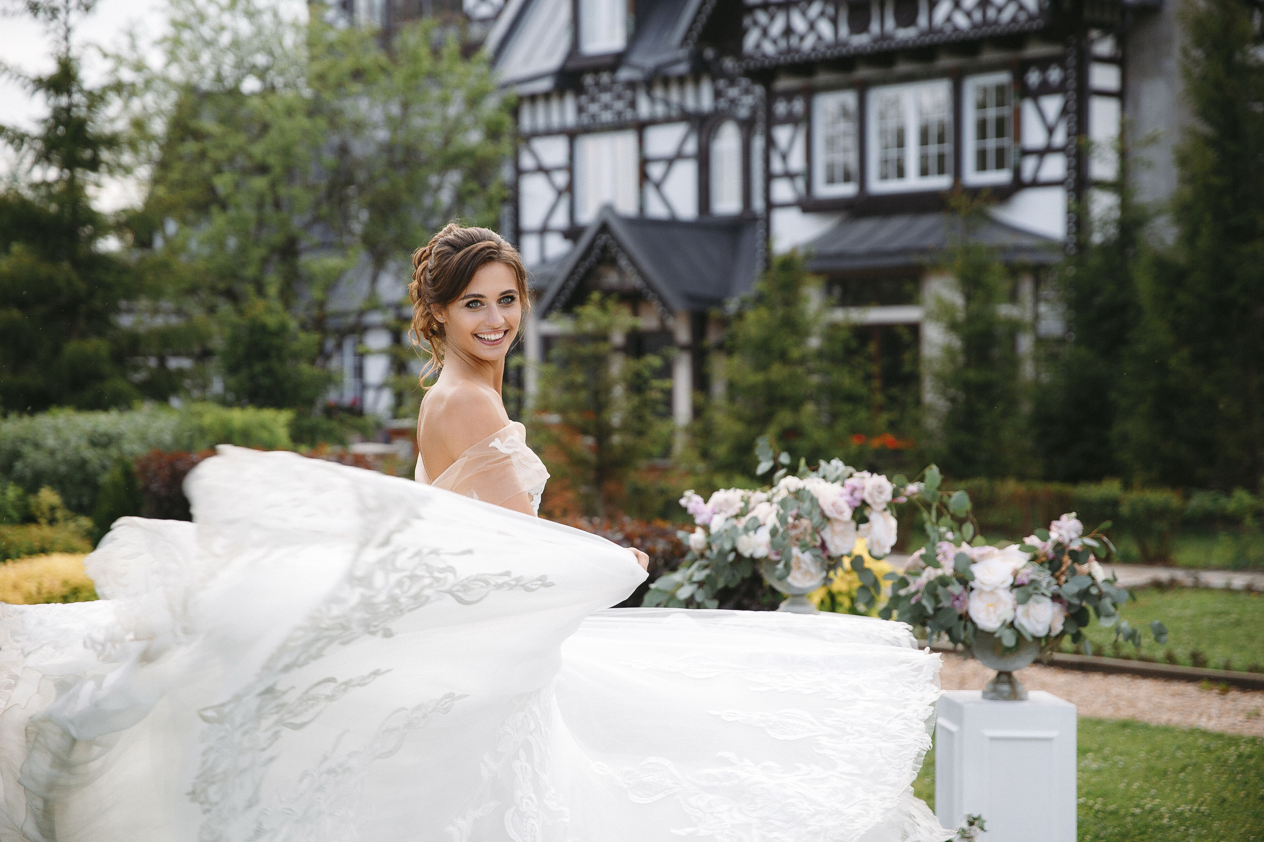 Свадебная фотосессия в резиденции Шеносо (Красногорск)