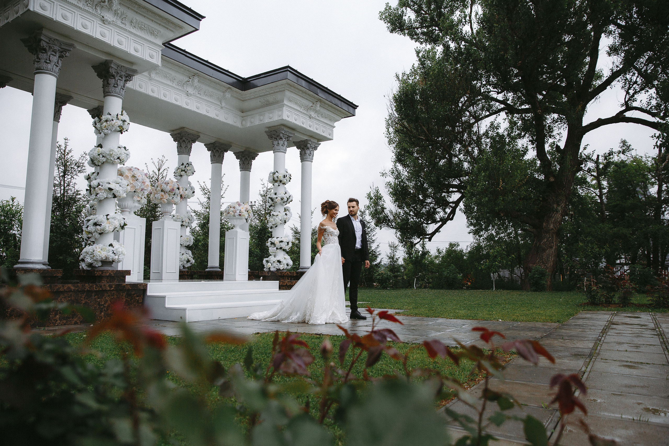 Свадебная фотосессия в резиденции Шеносо (Красногорск)