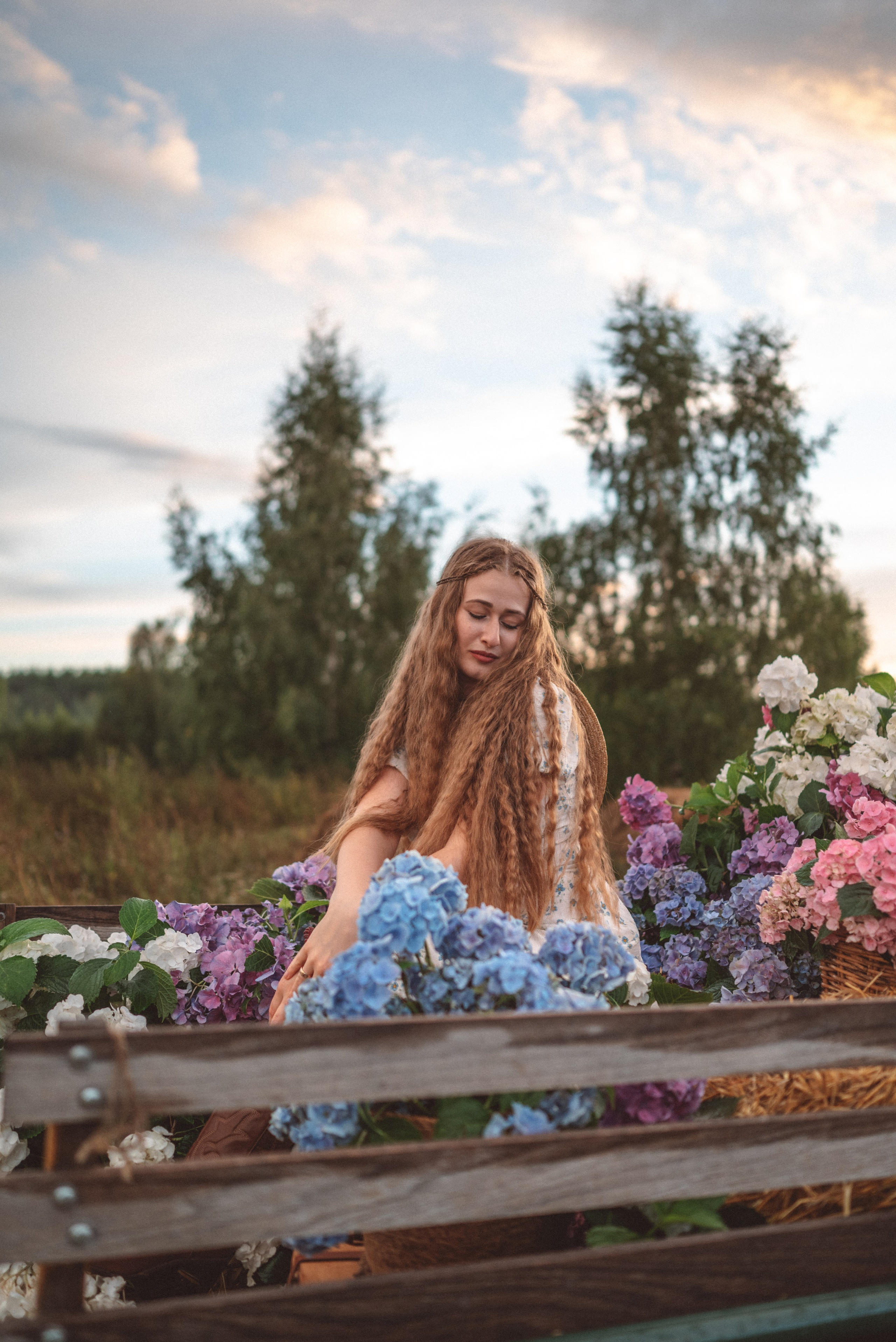 Гортензии. Семейный и детский фотограф в Москве Князева Диана