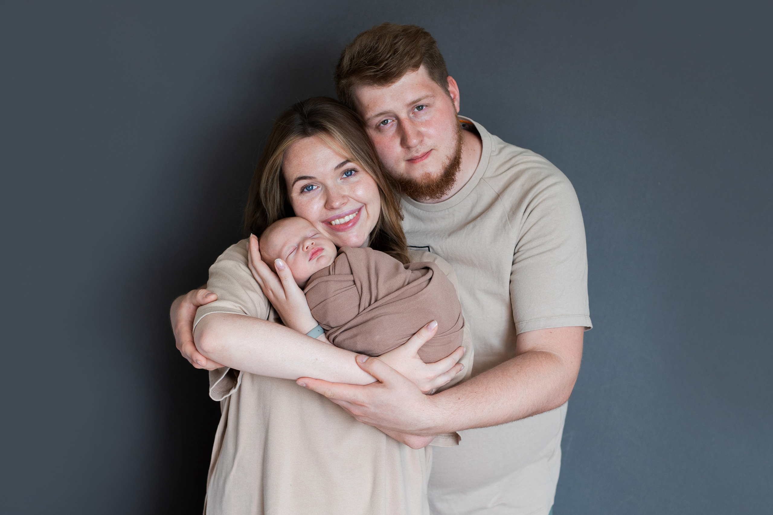 Портретные семейные. Фотограф новорожденных в Москве Кристина Ткач