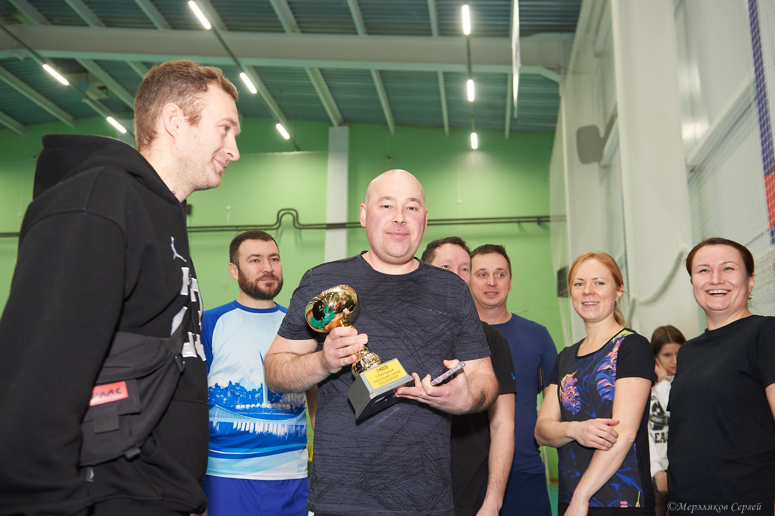 Новогодний волейбольный турнир. Ижевск. 16.12.23. Спортивный репортажный фотограф в Ижевске Сергей Мерзляков