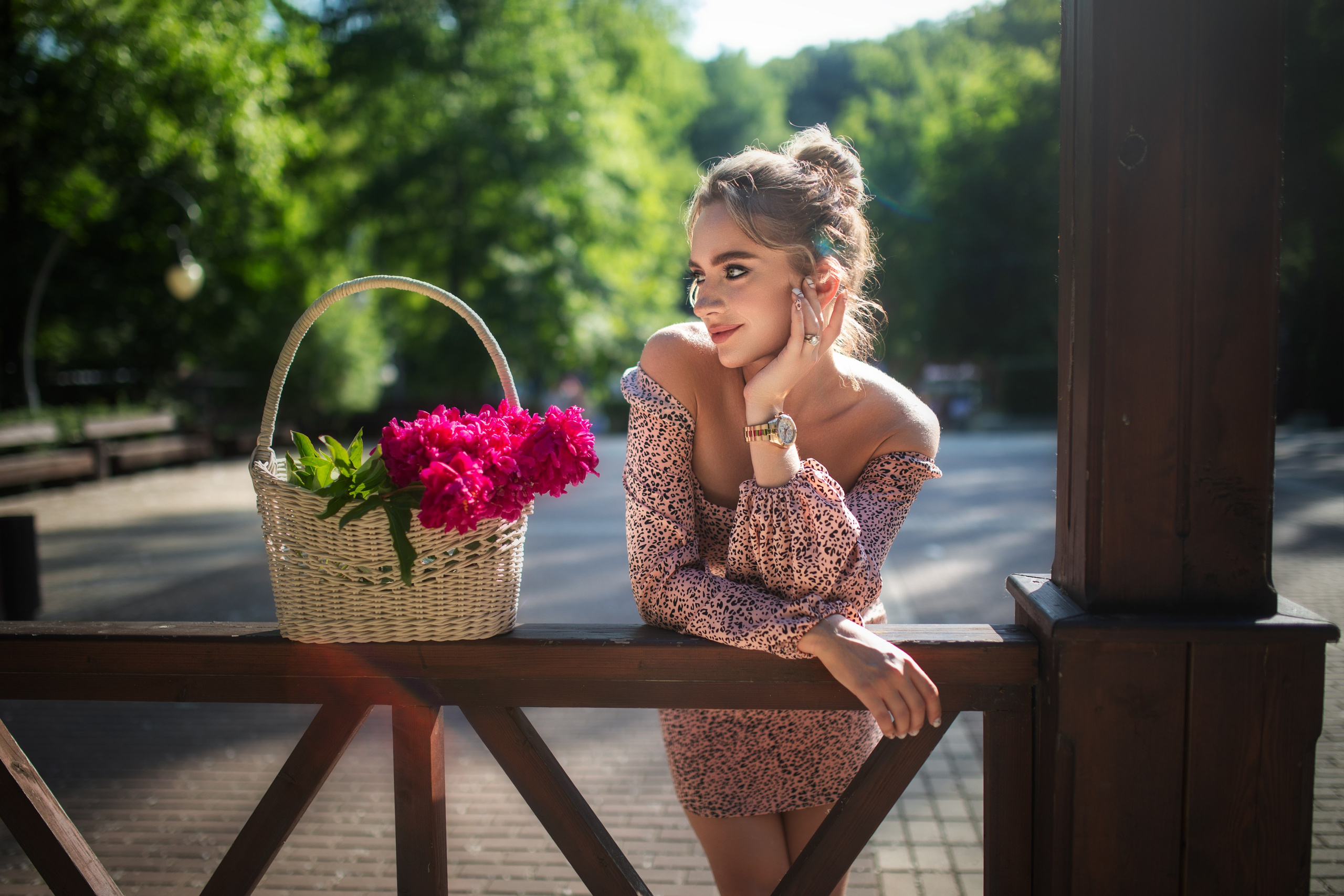 Съемка с Викторией в парке в формате для «себя»