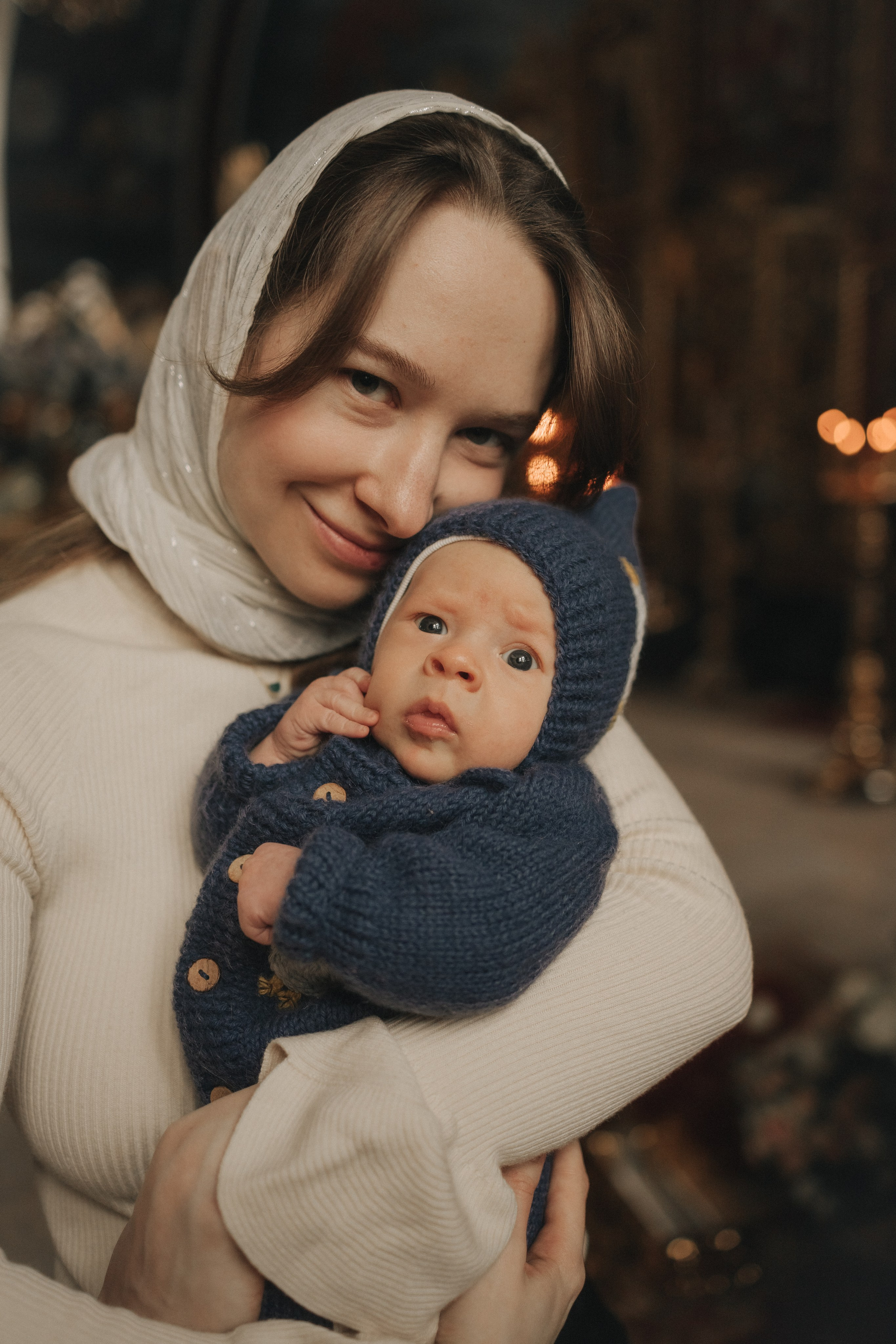 Крещение Александра. Семейный фотограф в Москве Валерия Ходько
