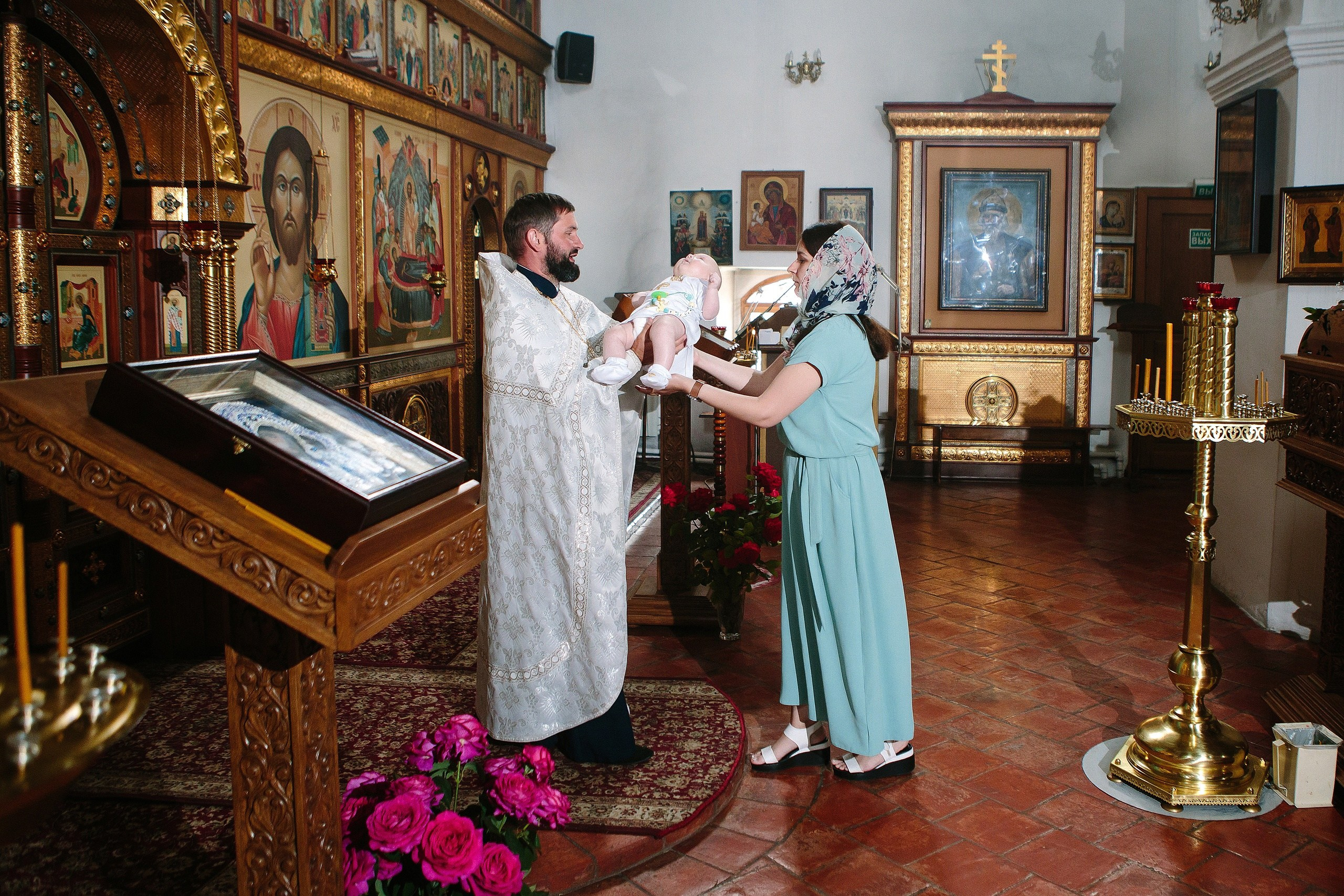 Крещение. Свадебный фотограф, фотограф на крещение, фотограф на день рождения в Воронеже