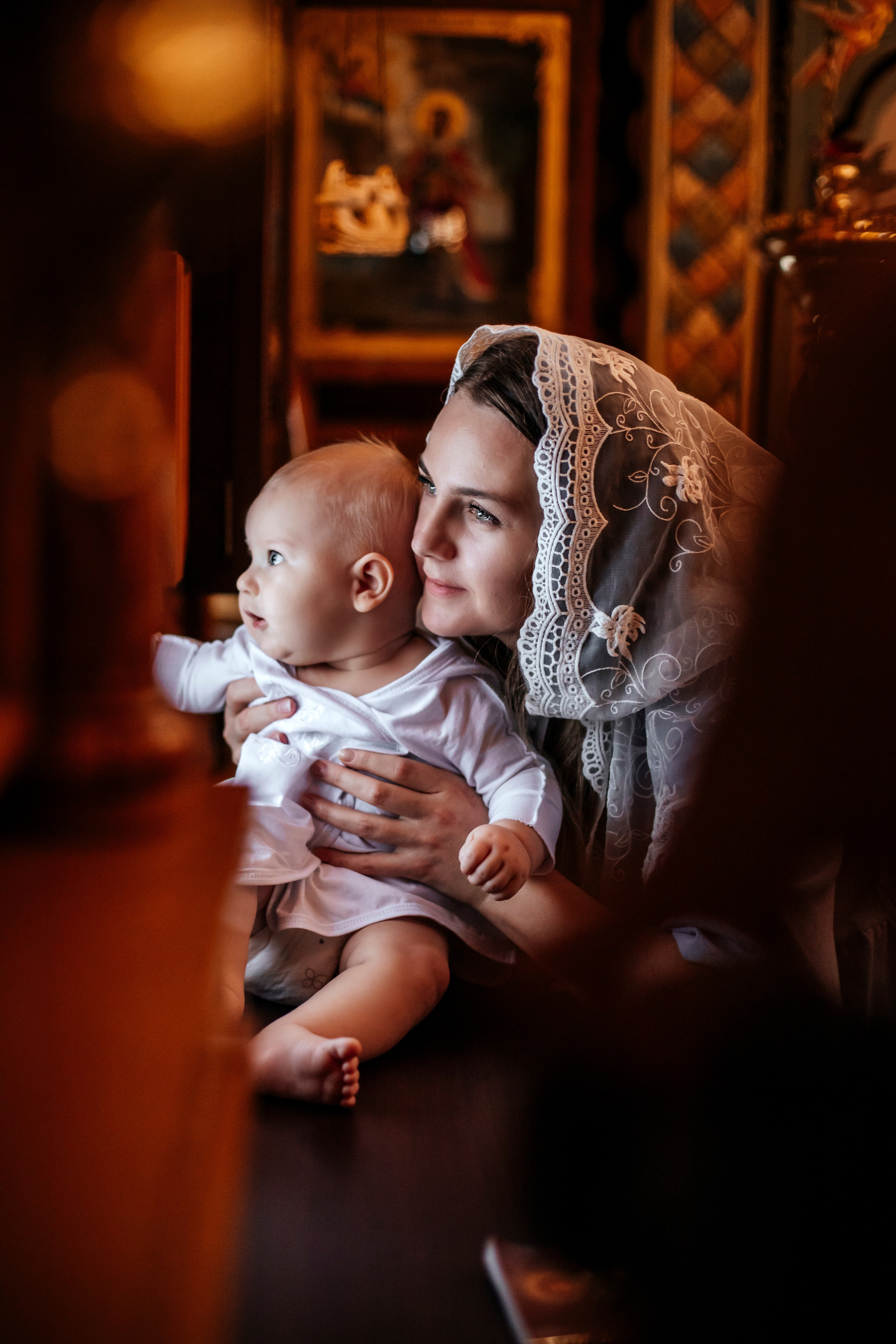 Церковный (крещение и венчание). Семейный фотограф Москва и область Дербунова Елена