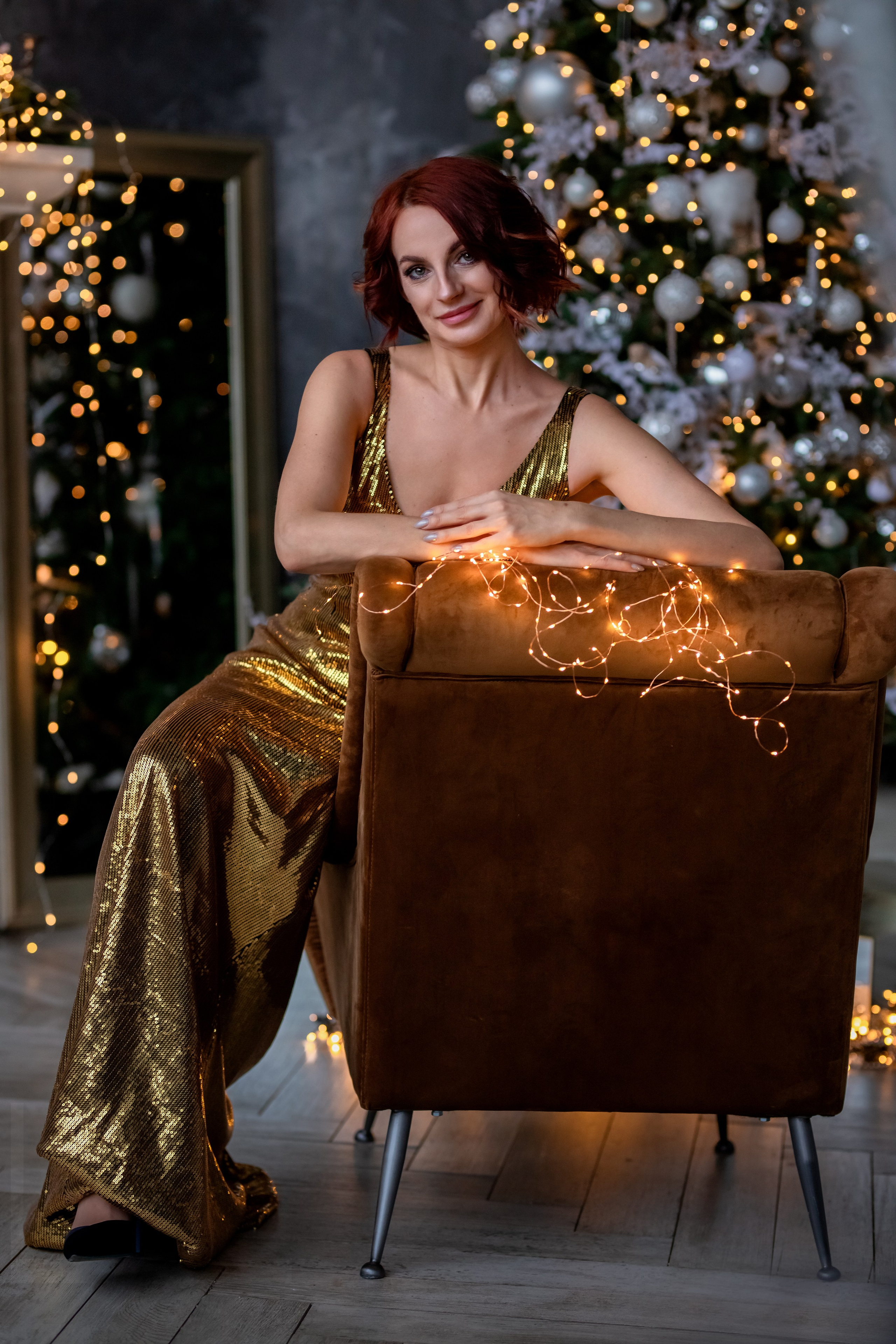 Новый год в ID. Фотограф в Москве. Женские фотосессии, love-story, контент