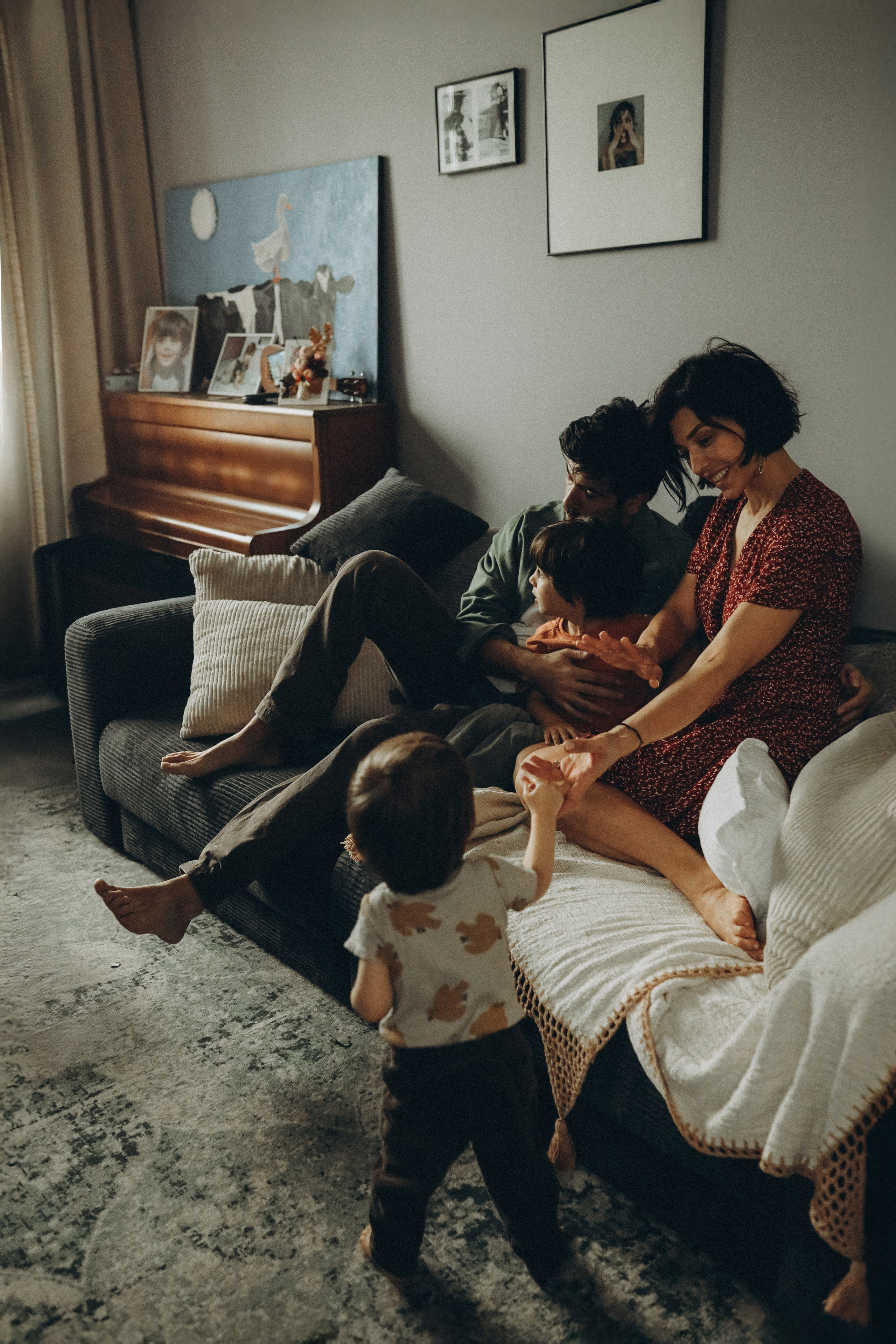 Один день дома. Семейный и детский фотограф в Москве Анастасия Меликова