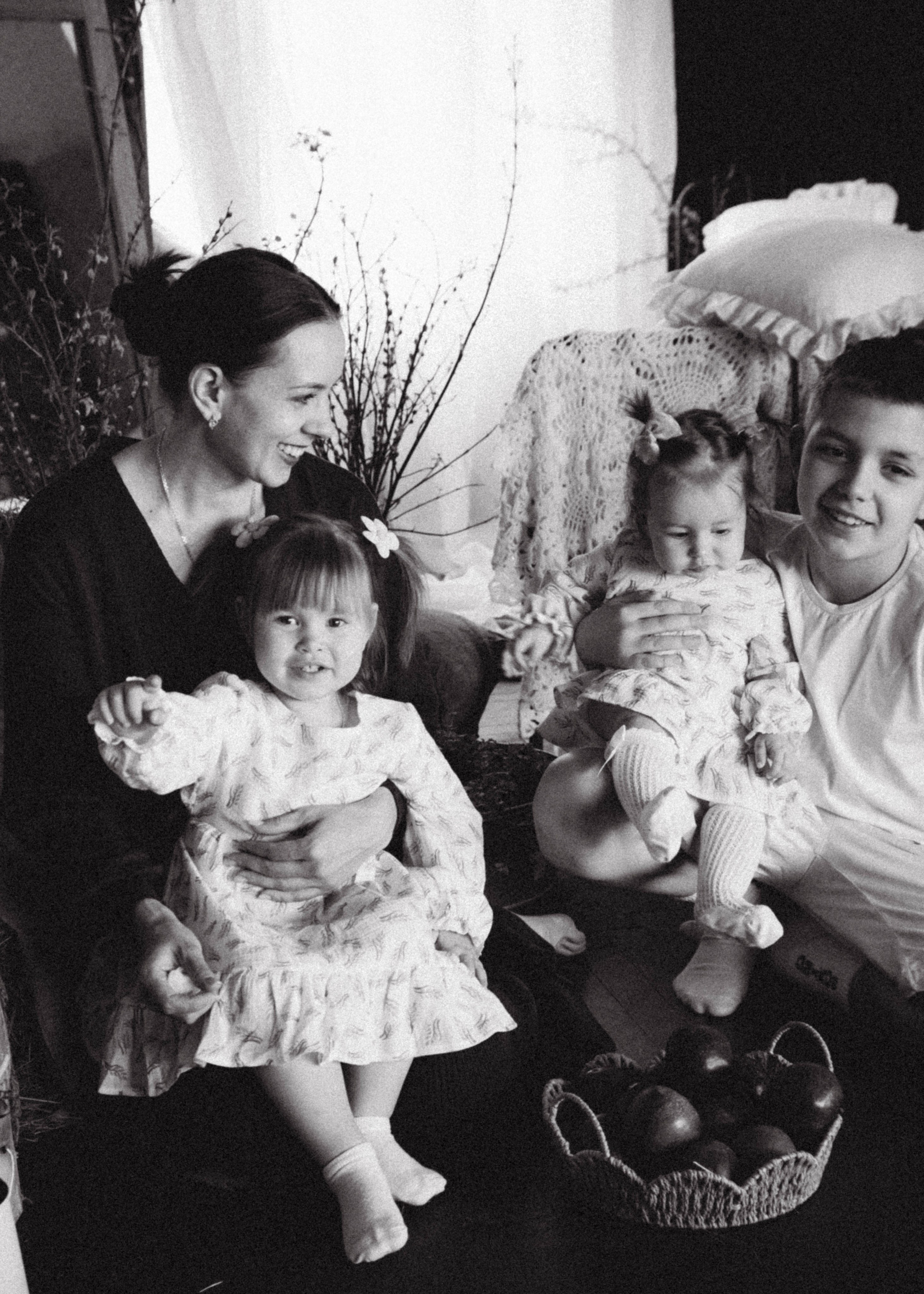 Марина с детками