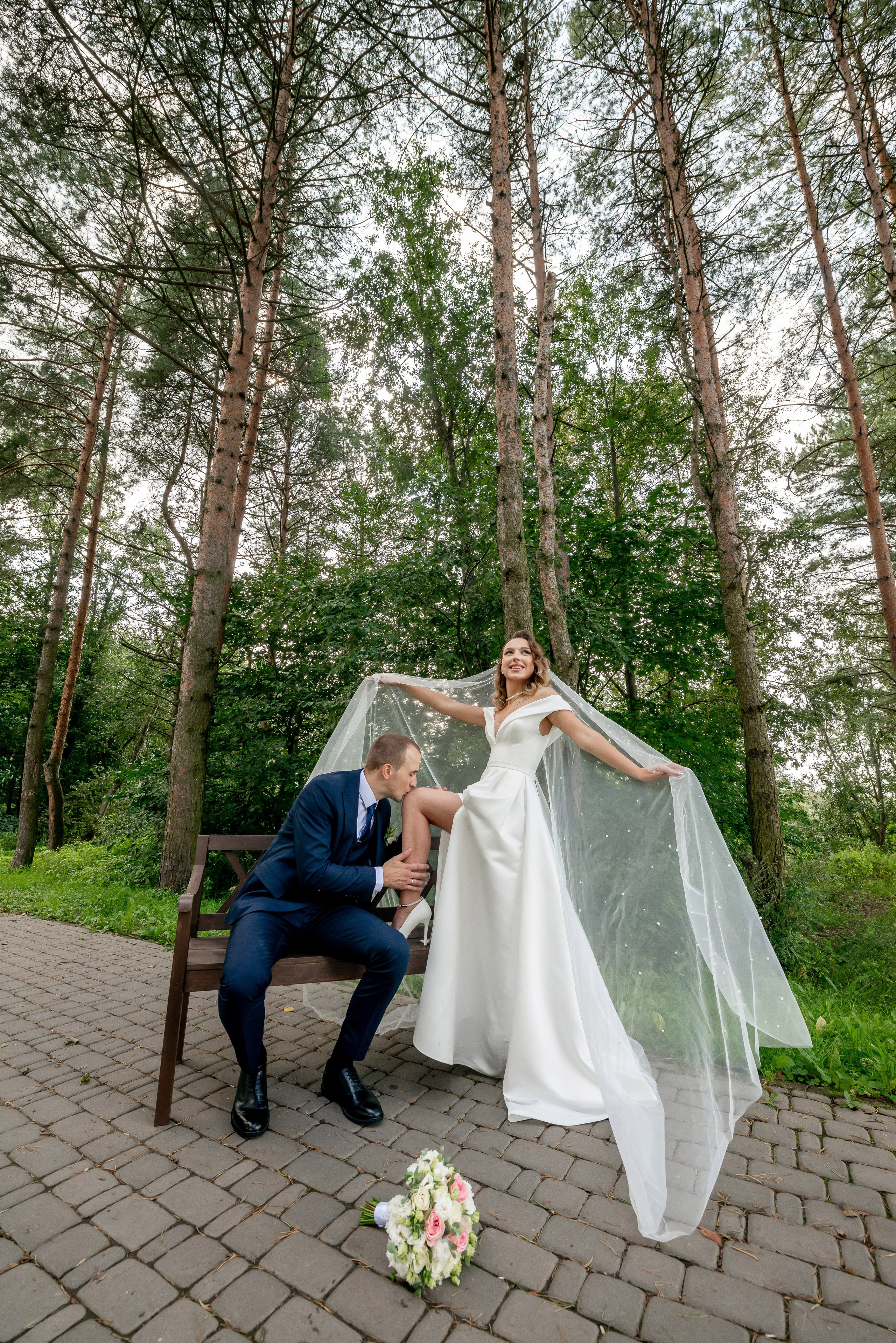 Людмила и Михаил (свадебная прогулка и регистрация в г. Кингисеппе). Портретный, семейный и свадебный фотограф в Санкт-Петербурге и в Пушкине Ширяев Денис