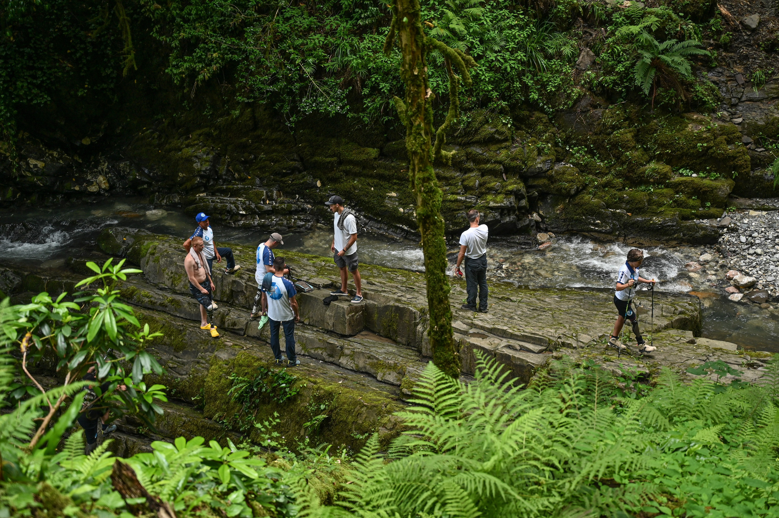 «Спортивно-адаптивный центр «Орто-Спорт» горный туризм. Фотографирую счастливых людей в Сочи