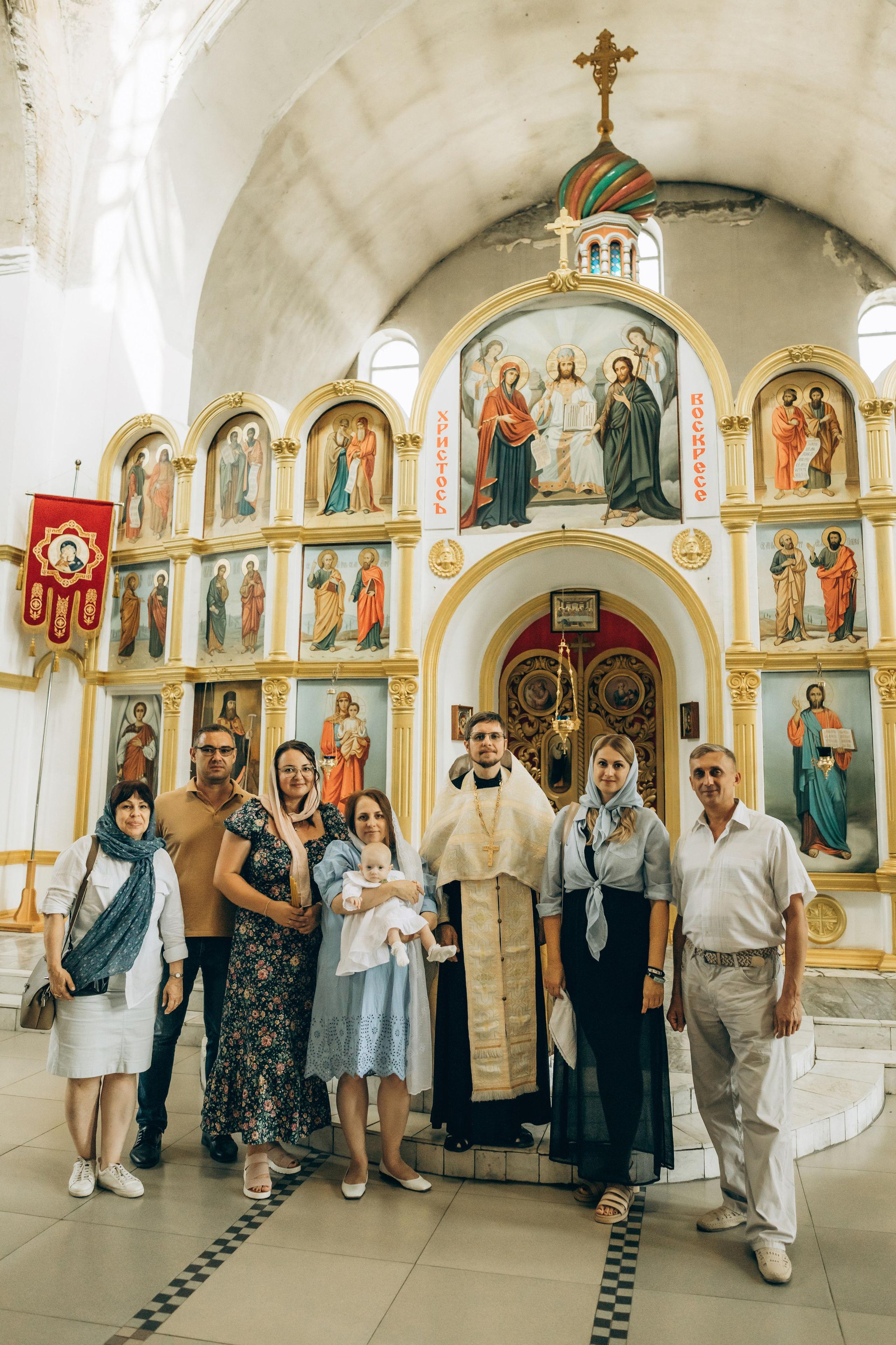Крещение Софии. Семейный фотограф и детский фотограф в Волгограде Алеся Бутакова — дет