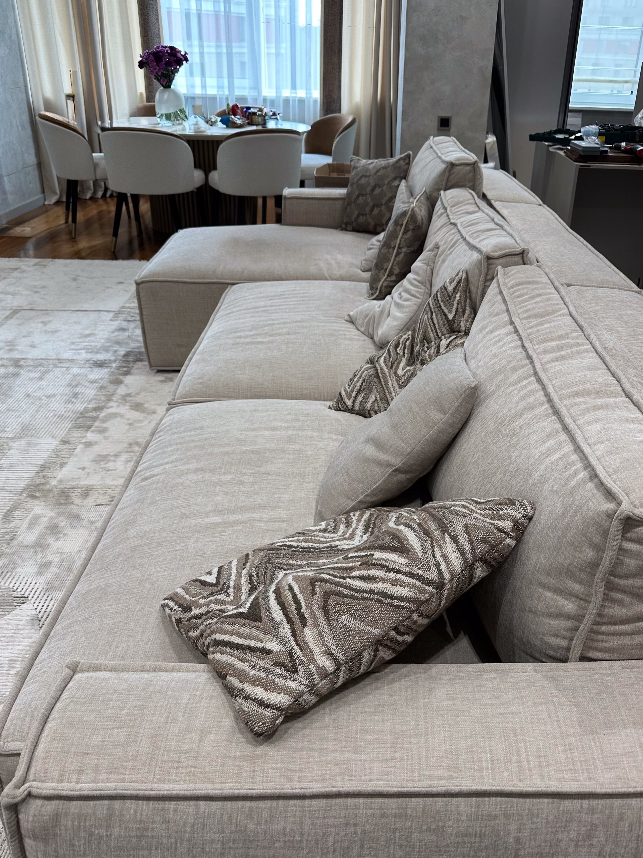 Квартира 124 м², ул. Мосфильмовская, 88. Елена Жукова. Архитектура, дизайн и ремонт