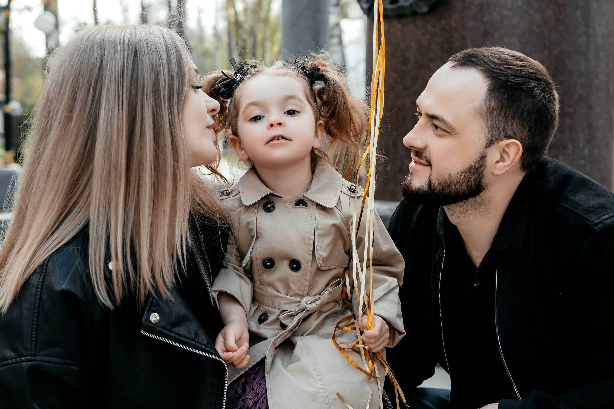 Кристина и семья, Ногинск, парк. Свадебный и семейный фотограф Виктория Носачёва. Щелково, Москва и МО