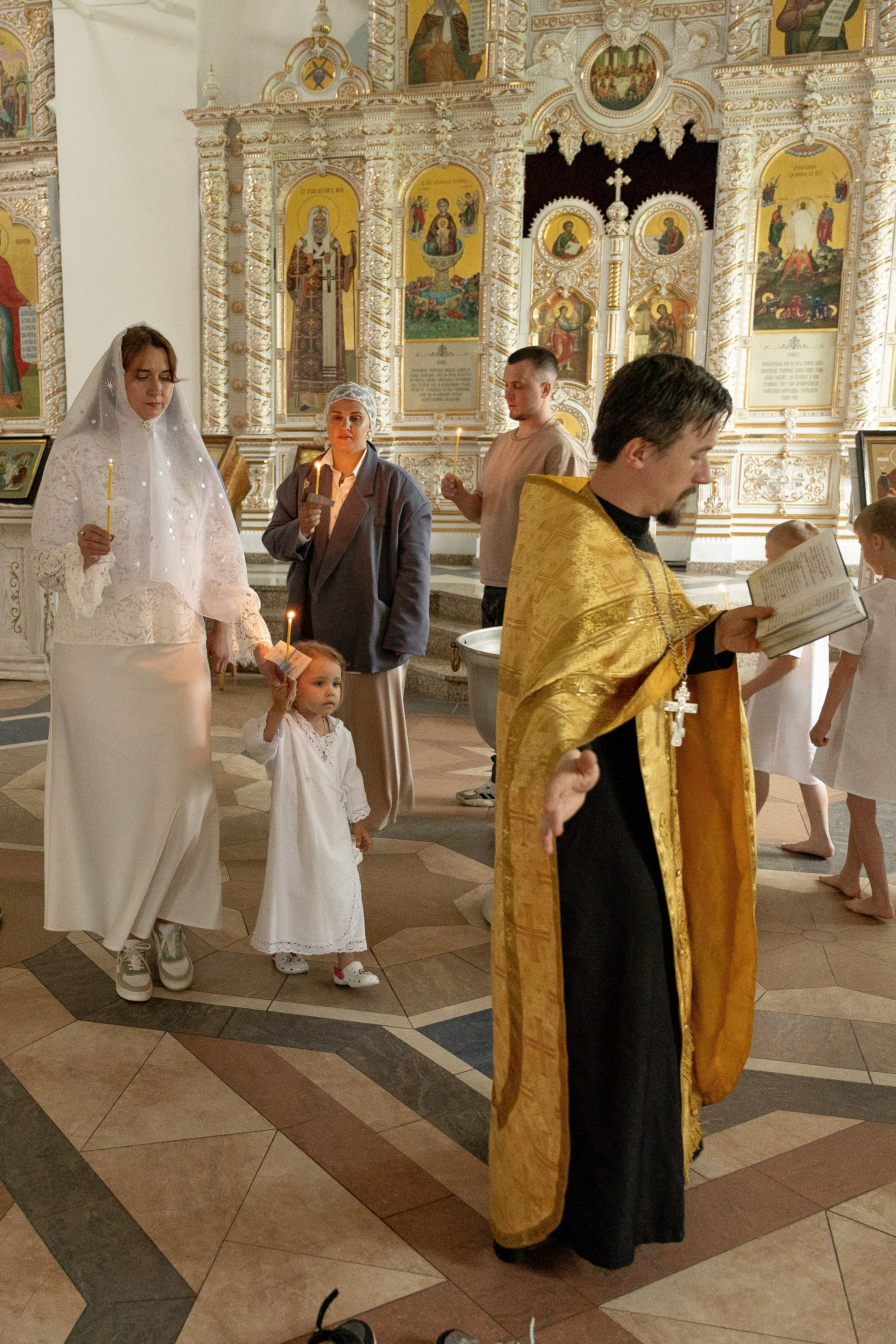 Таиство Крещения. Фотограф Екатерина Голицына