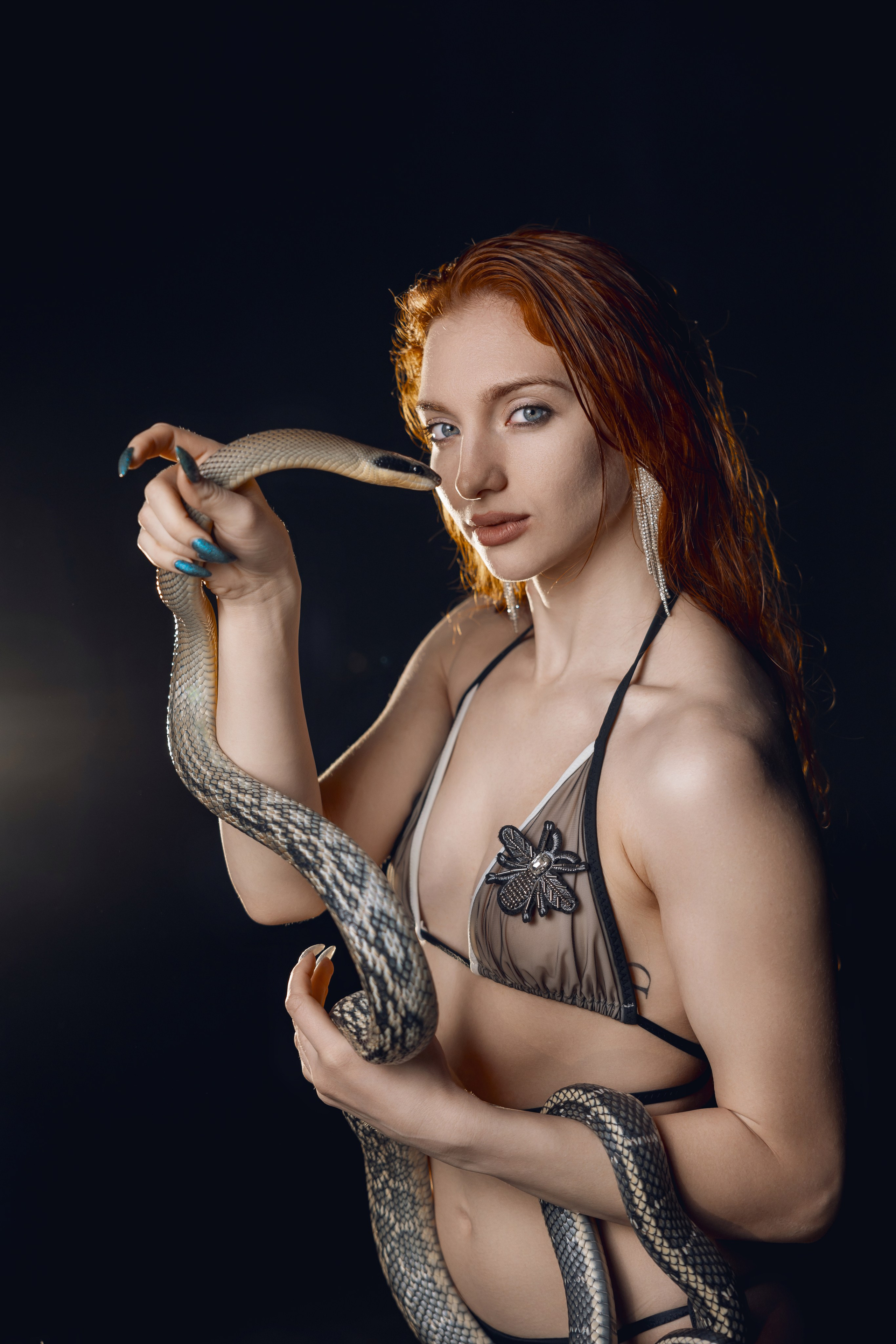 Фотосессия со змеей. Фотограф в Санкт-Петербурге Константин Бриль