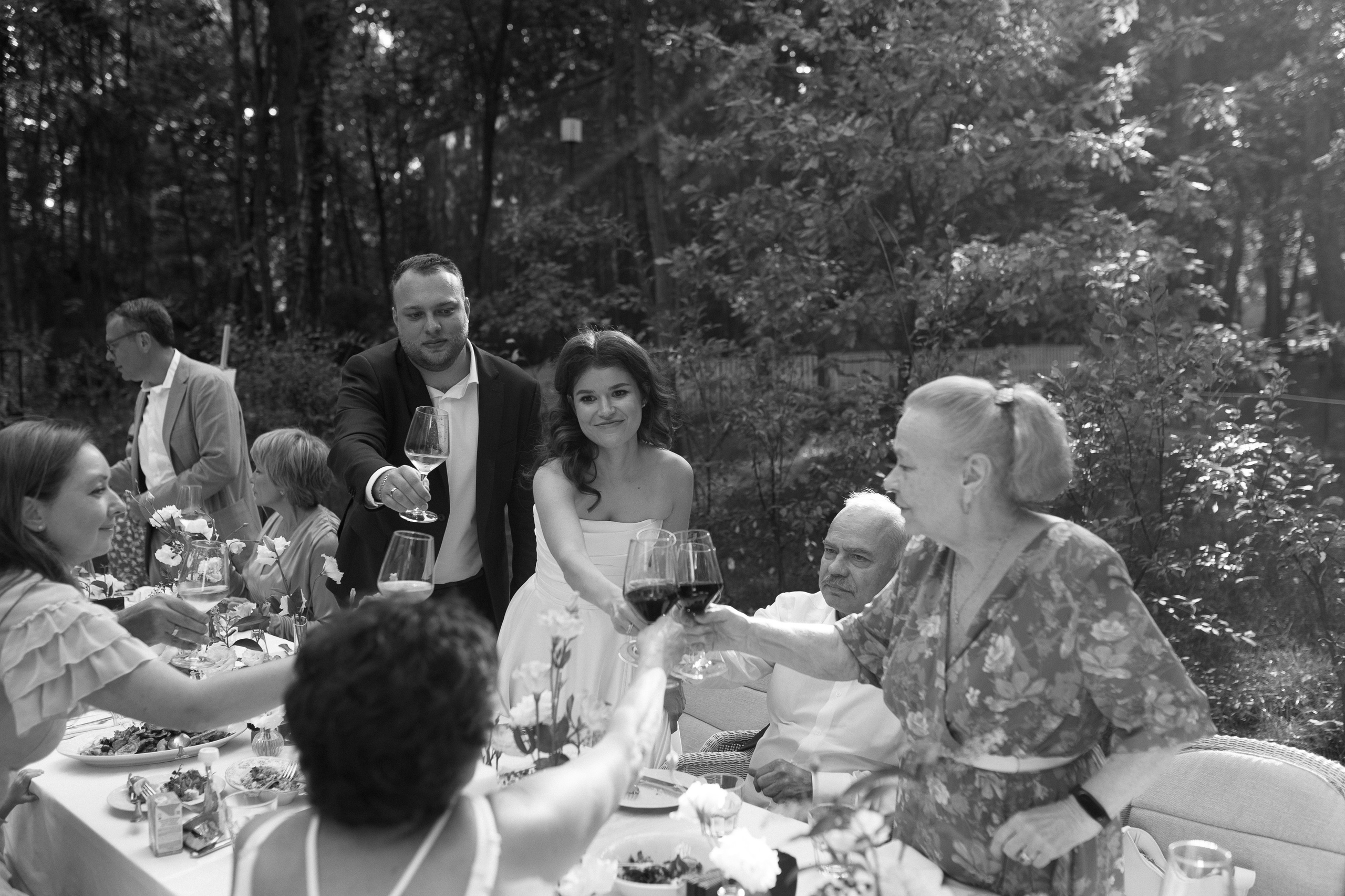 Регистрация в Гостином дворе, ужин в ресторане Библиотека в Переделкино. Свадебный фотограф в Москве Мария Крош