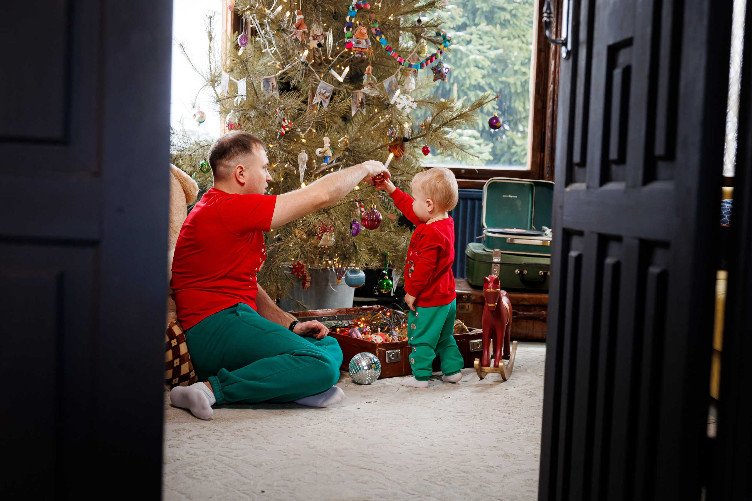 Предновогодняя история в Иславском. Семейный и детский фотограф Комина Елена, Власиха, Одинцово