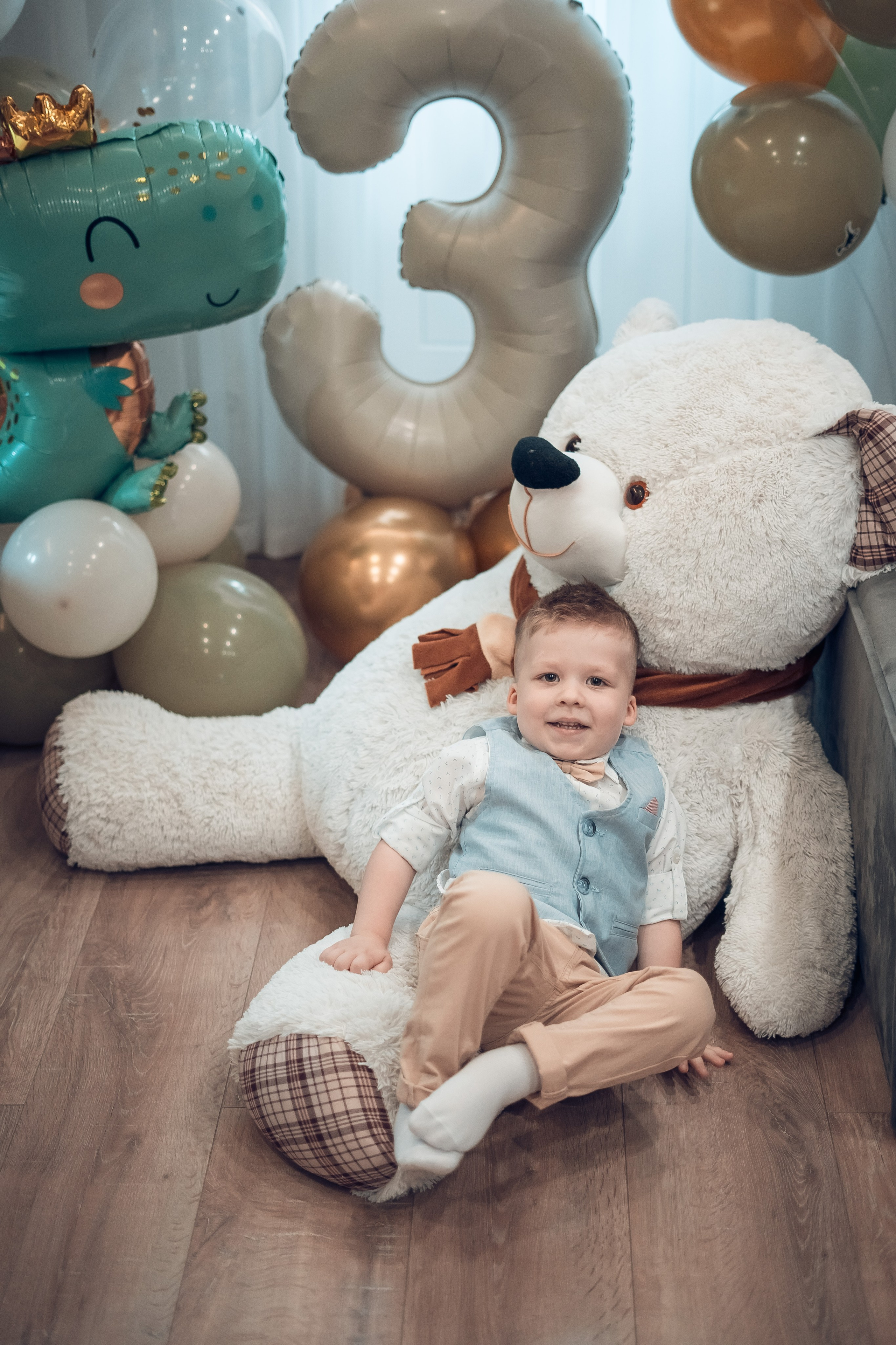 Дэвиду 3 годика