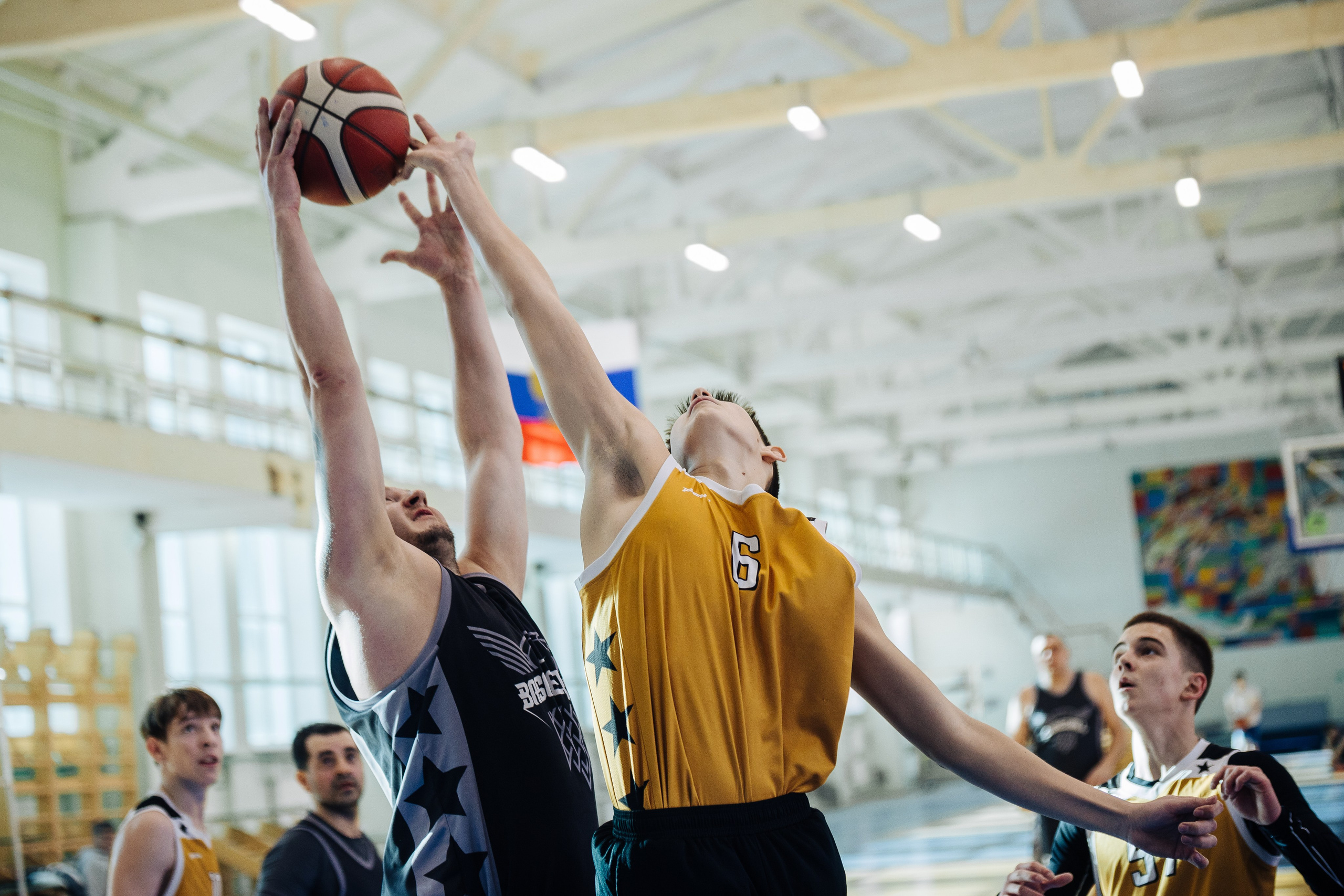 Любительский Чемпионат Магнитогорска по баскетболу // 09.02.25. Денис Прохоров Фотограф в г. Магнитогорск
