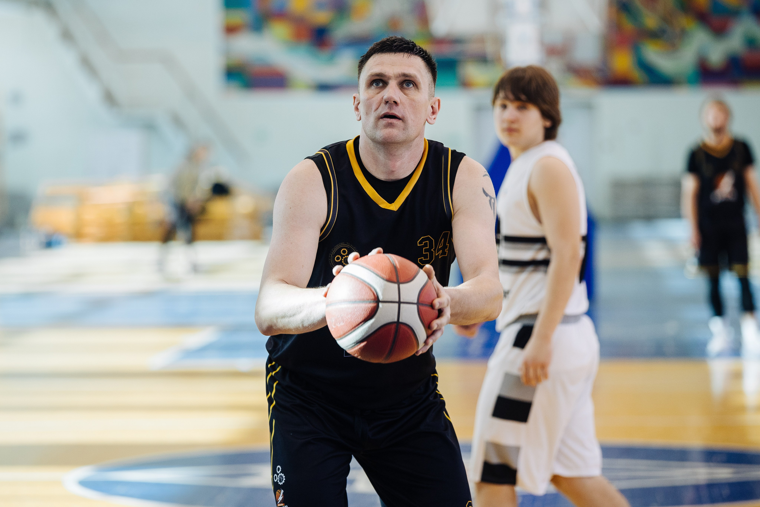 Любительский Чемпионат Магнитогорска по баскетболу // 09.02.25. Денис Прохоров Фотограф в г. Магнитогорск