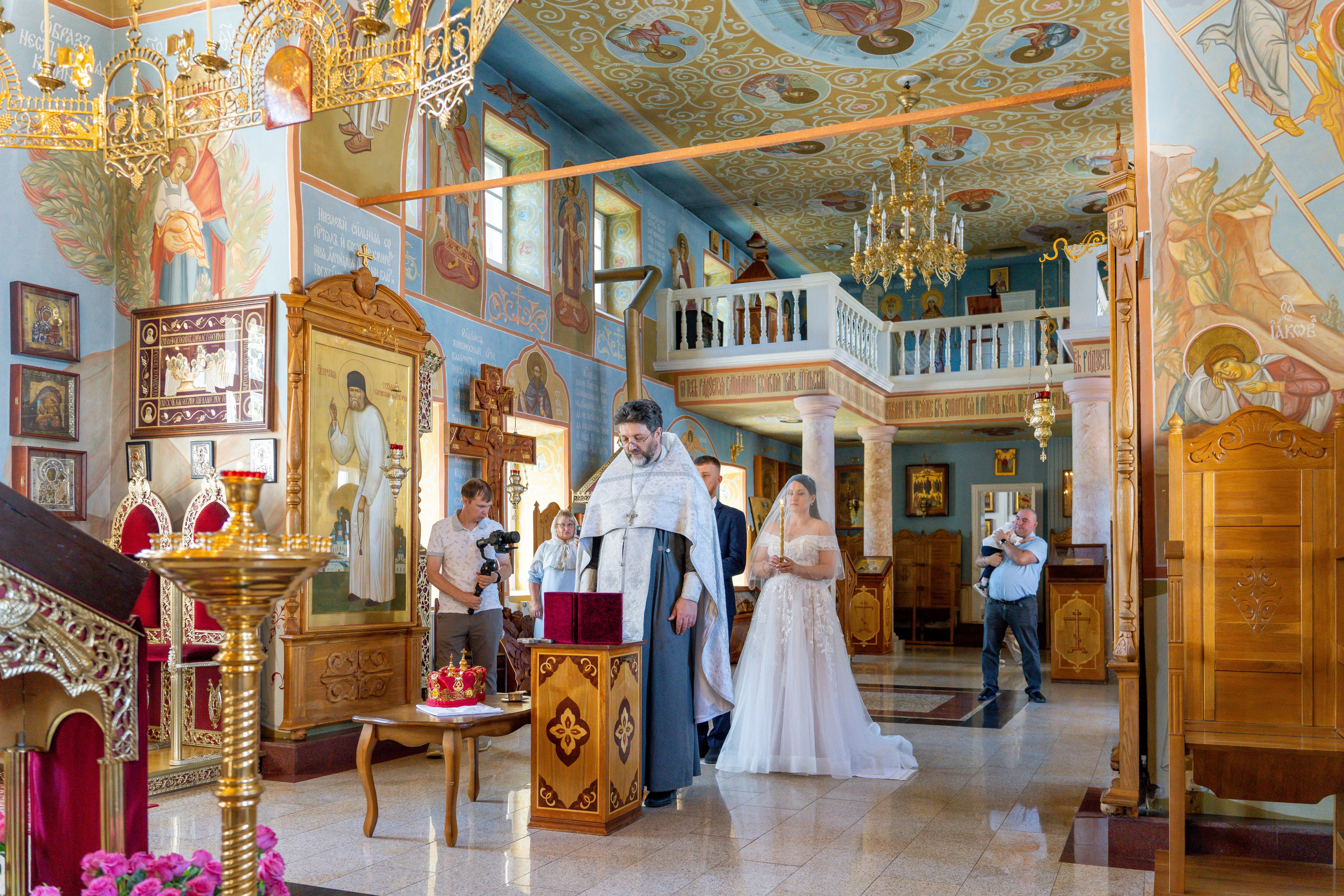 Фотосъёмка крестины. Видеограф Алексей Жарков