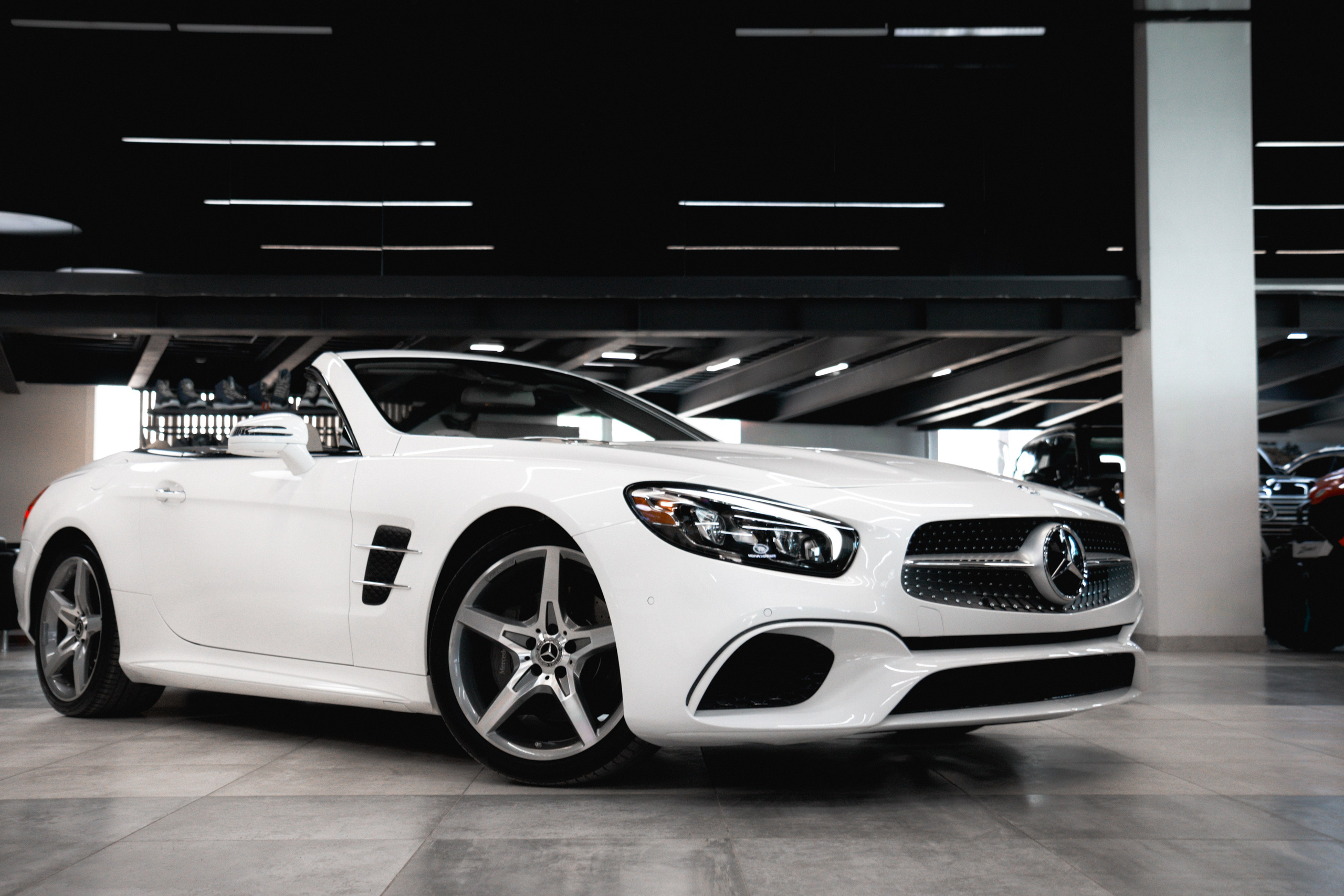 Mercedes SL550. Автомобильный фотограф и видеограф в Новосибирске|Александра Косухина