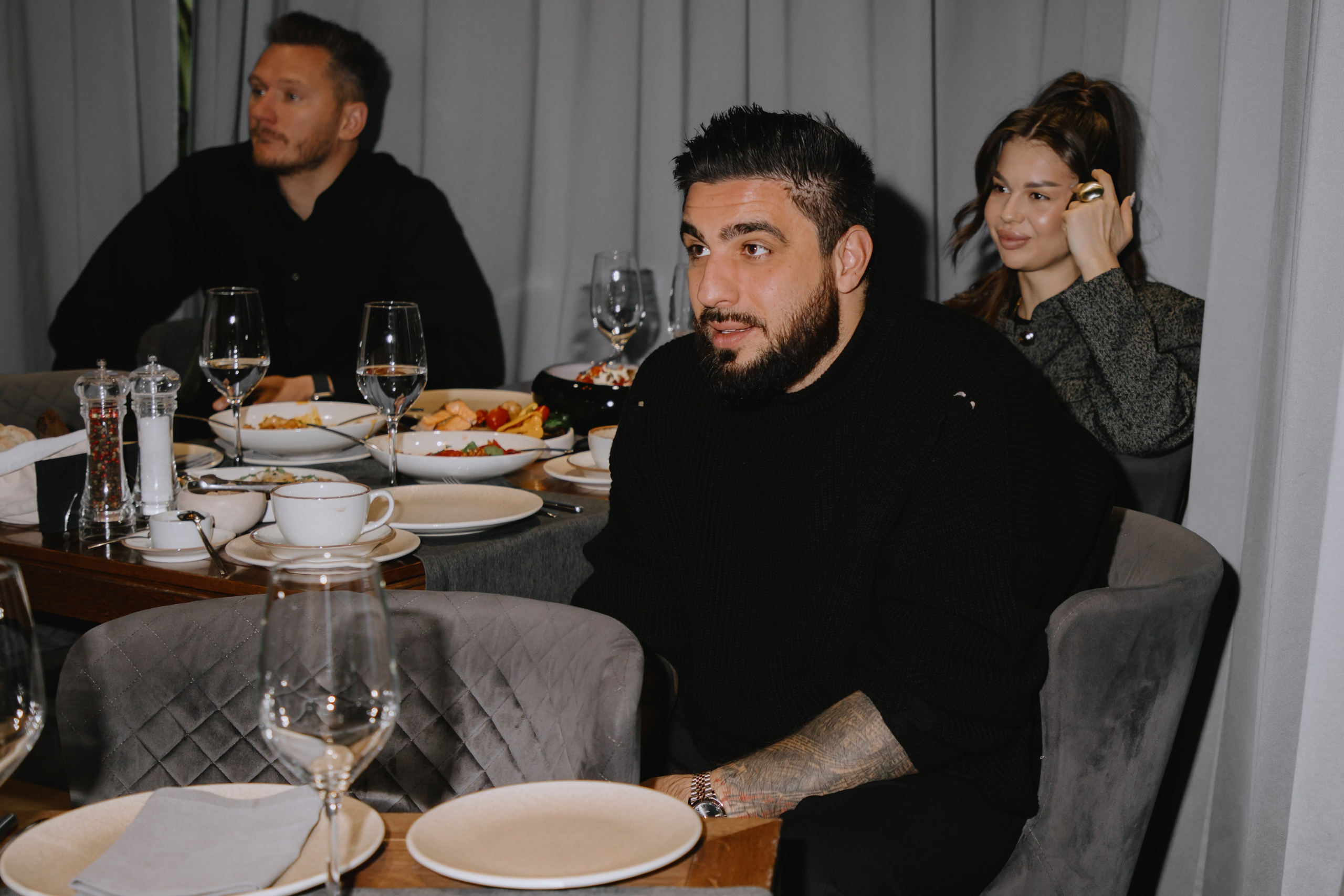 Бизнес завтрак на 89 этаже. Фотограф в Москве и Санкт-Петербурге Дарина