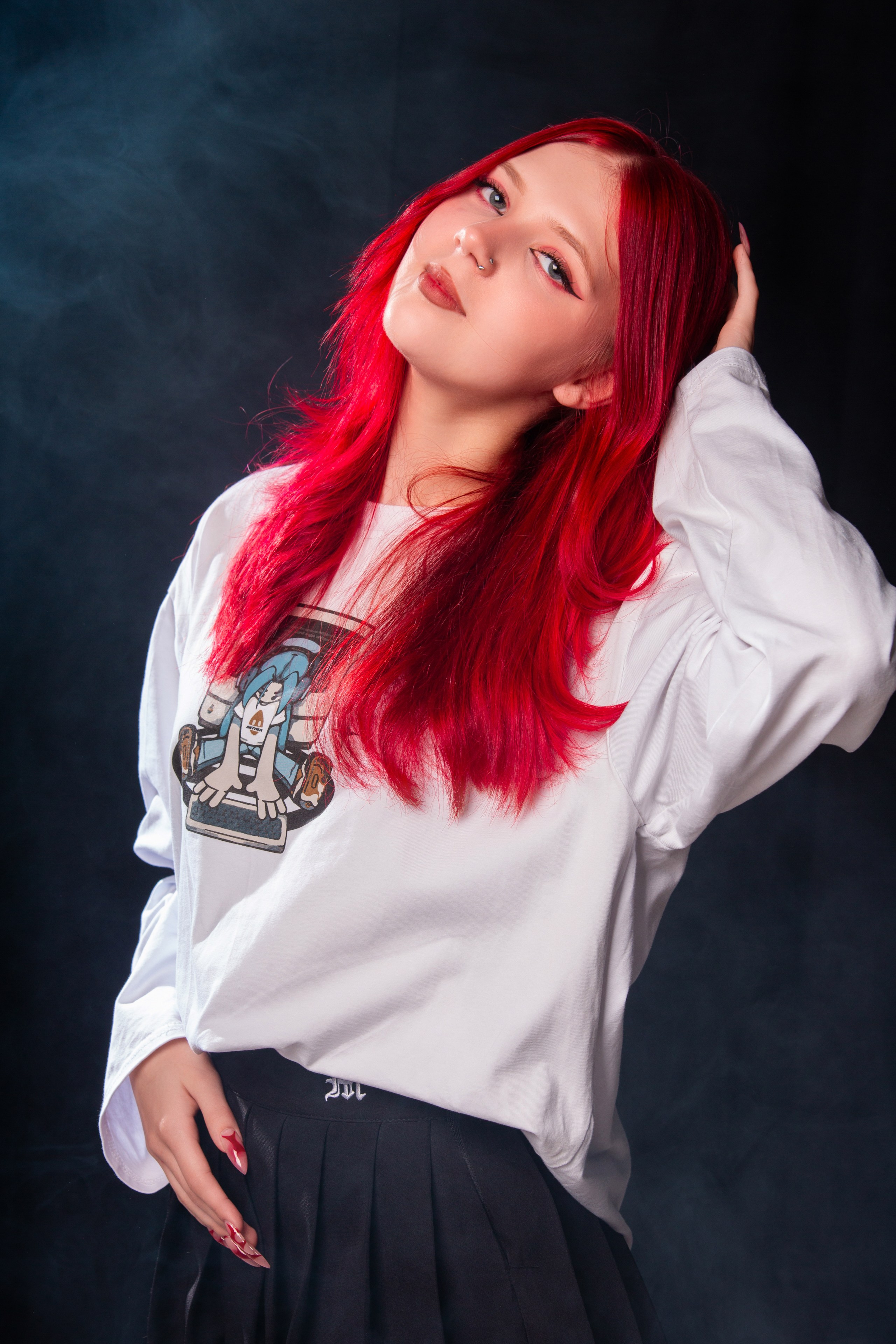 СЪЕМКА ПОРТРЕТОВ НА ЧЕРНОМ ФОНЕ + ДЫМ. ТВОЙ АЛЬБОМ / ТВОИ ПРАВИЛА