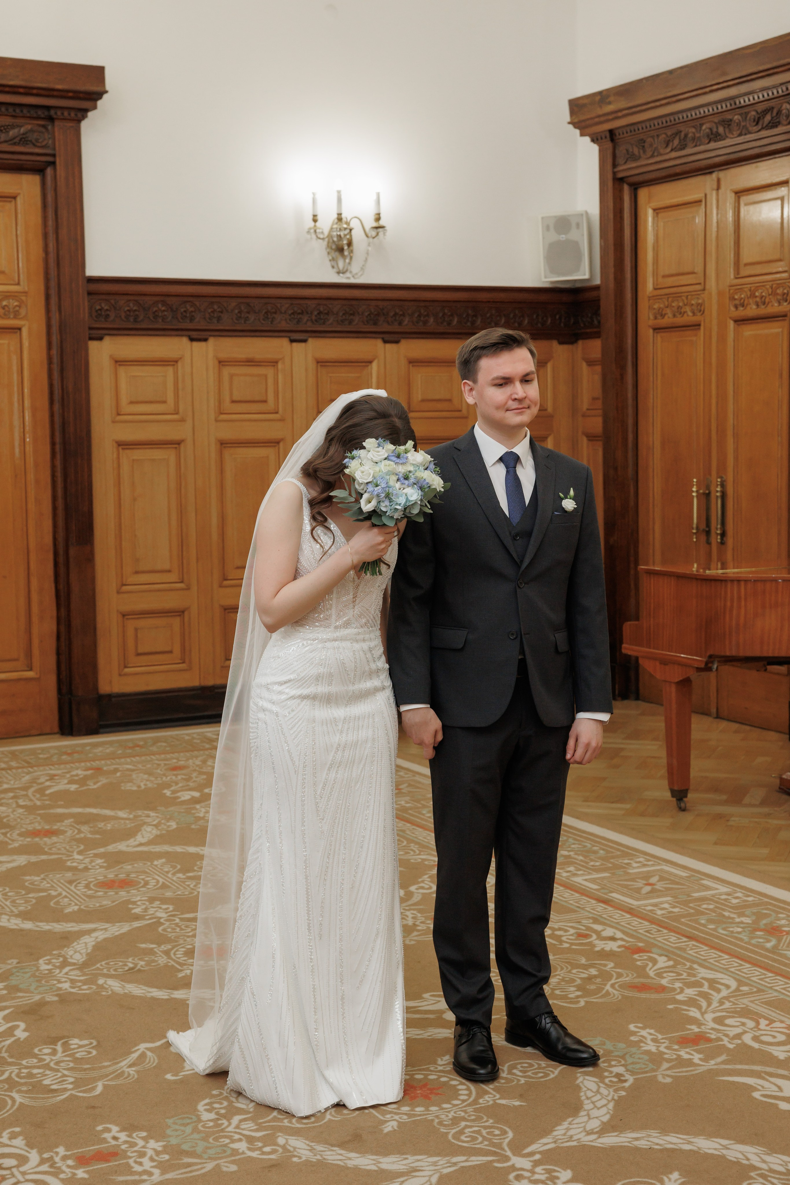 Даша и Дима, Грибоедовский ЗАГС. Свадебный и репортажный фотограф (Москва, Королев и другие)