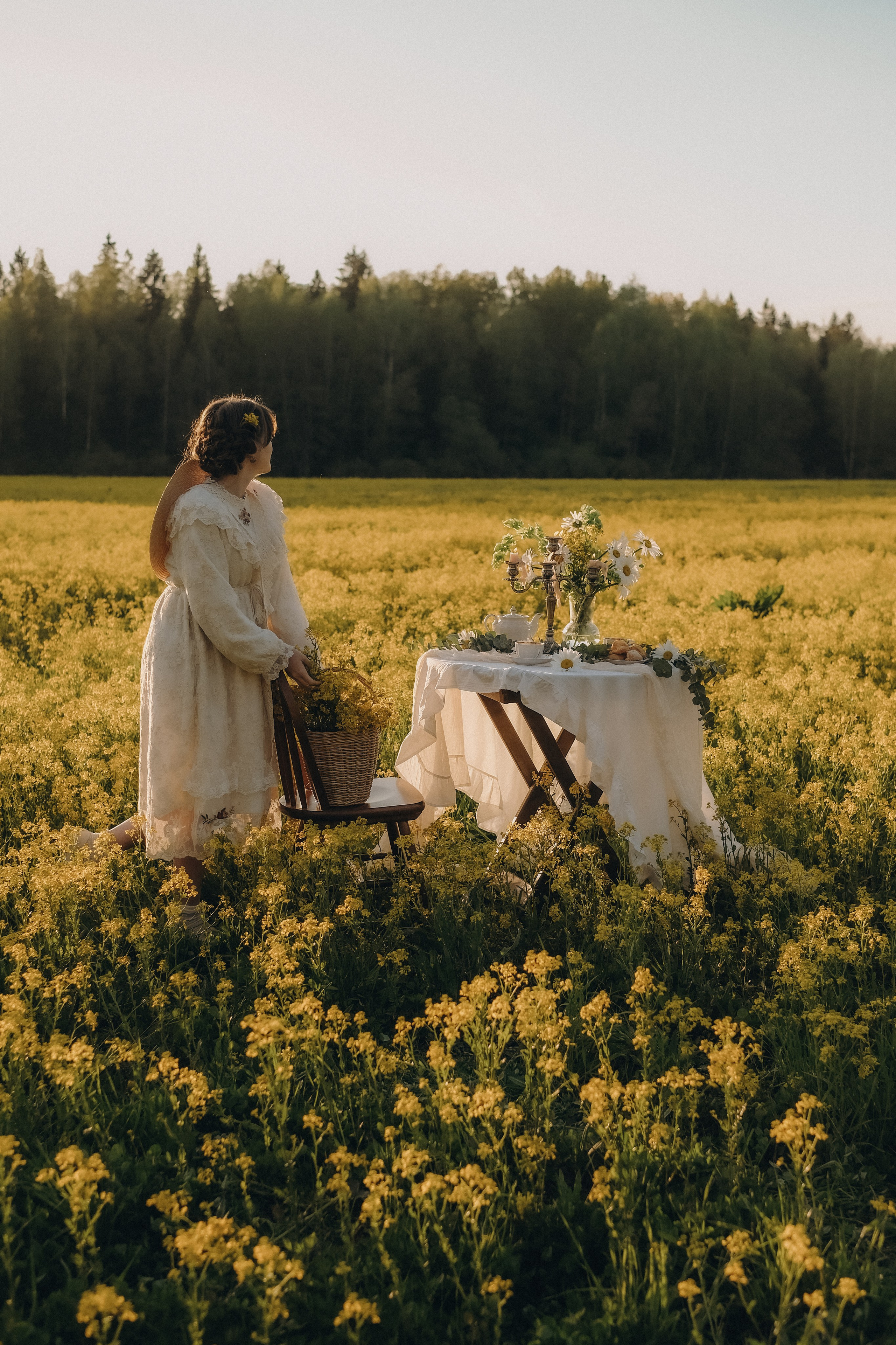 В золотом поле. Свадебный и семейный фотограф в Москве Инника Кетлер