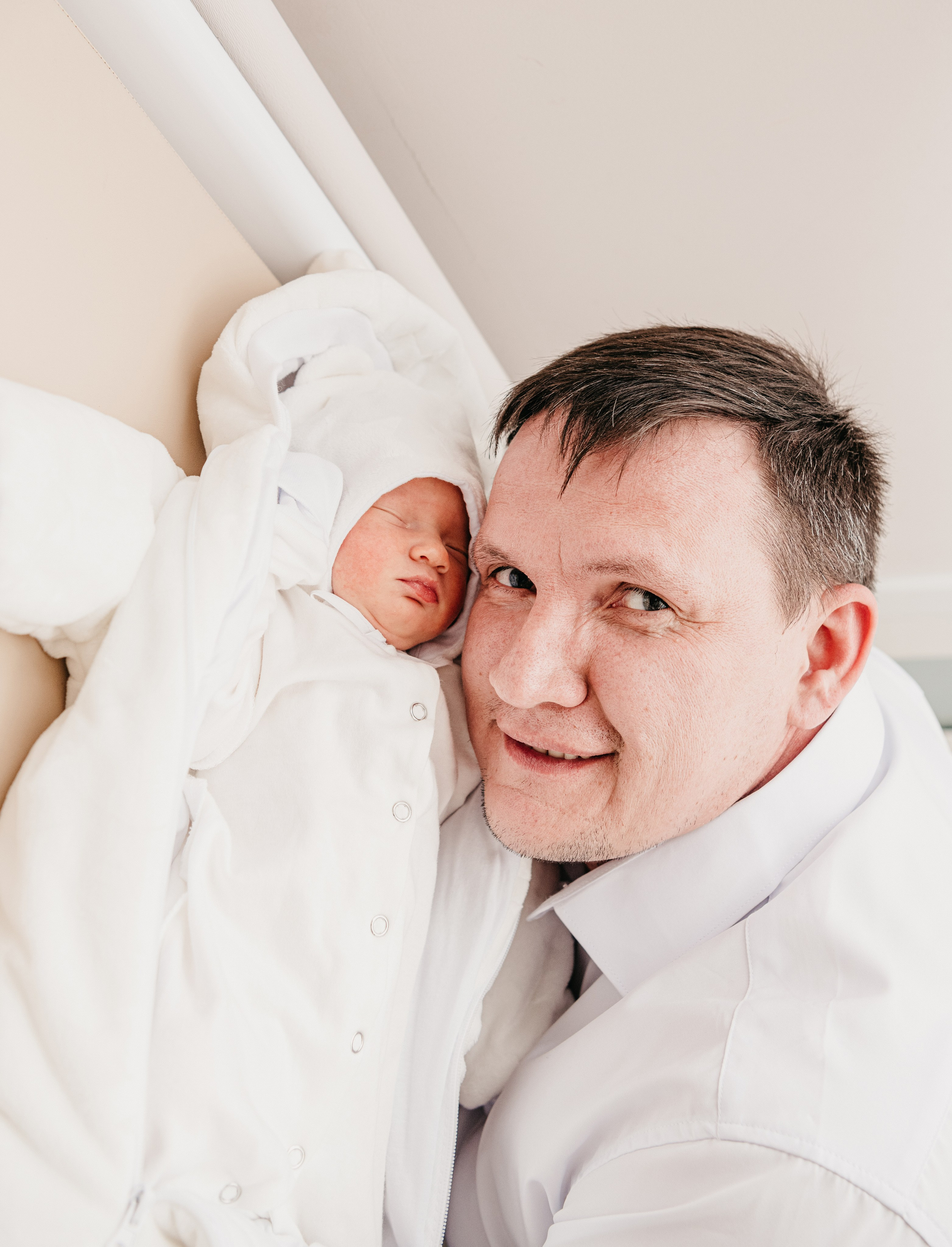 Выписка Алены. 4 роддом. Фотограф на выписку из роддома в Москве и МО