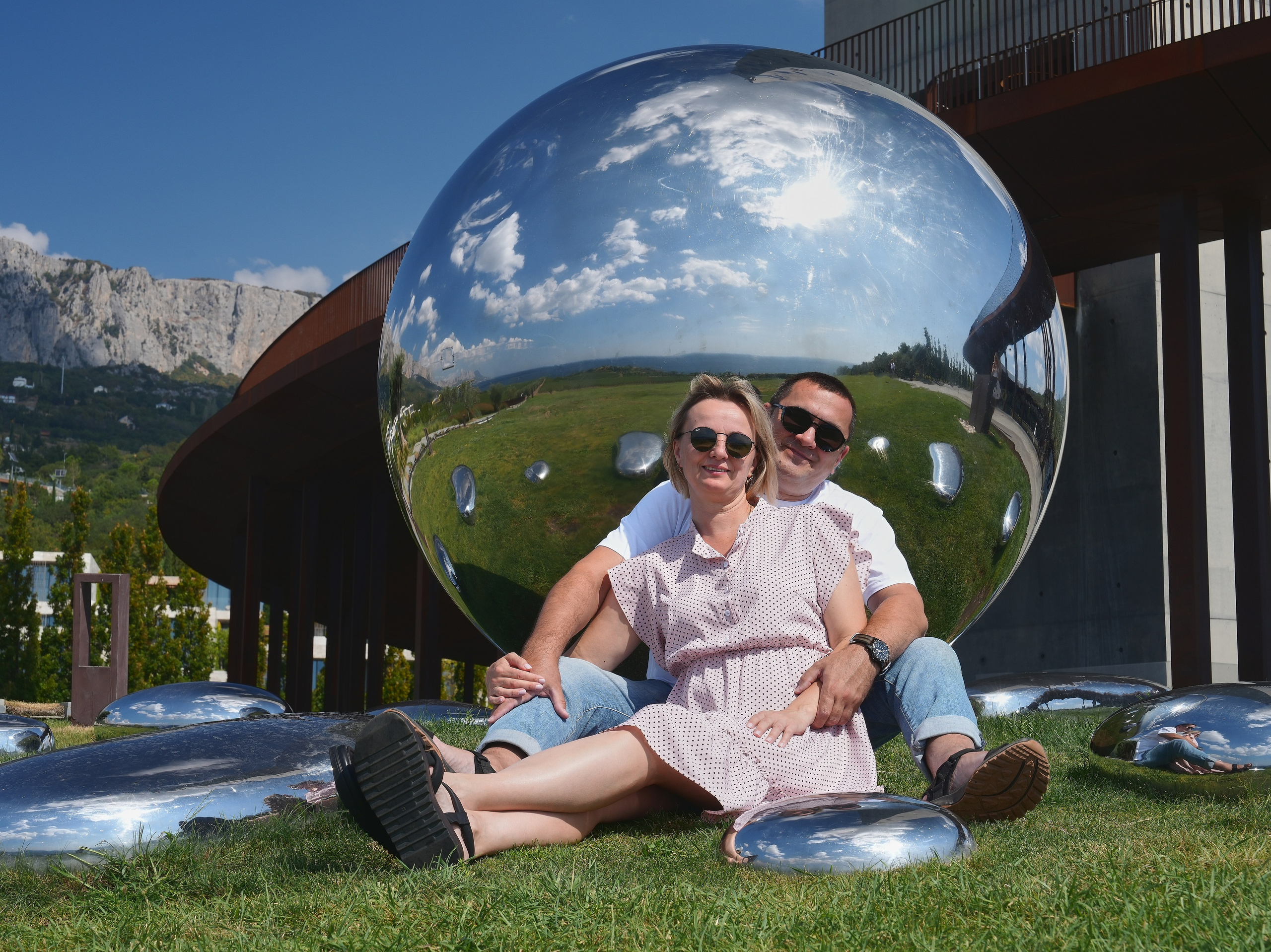 Семейная прогулка 4 человека. Свадебный фотограф Виктория Роса